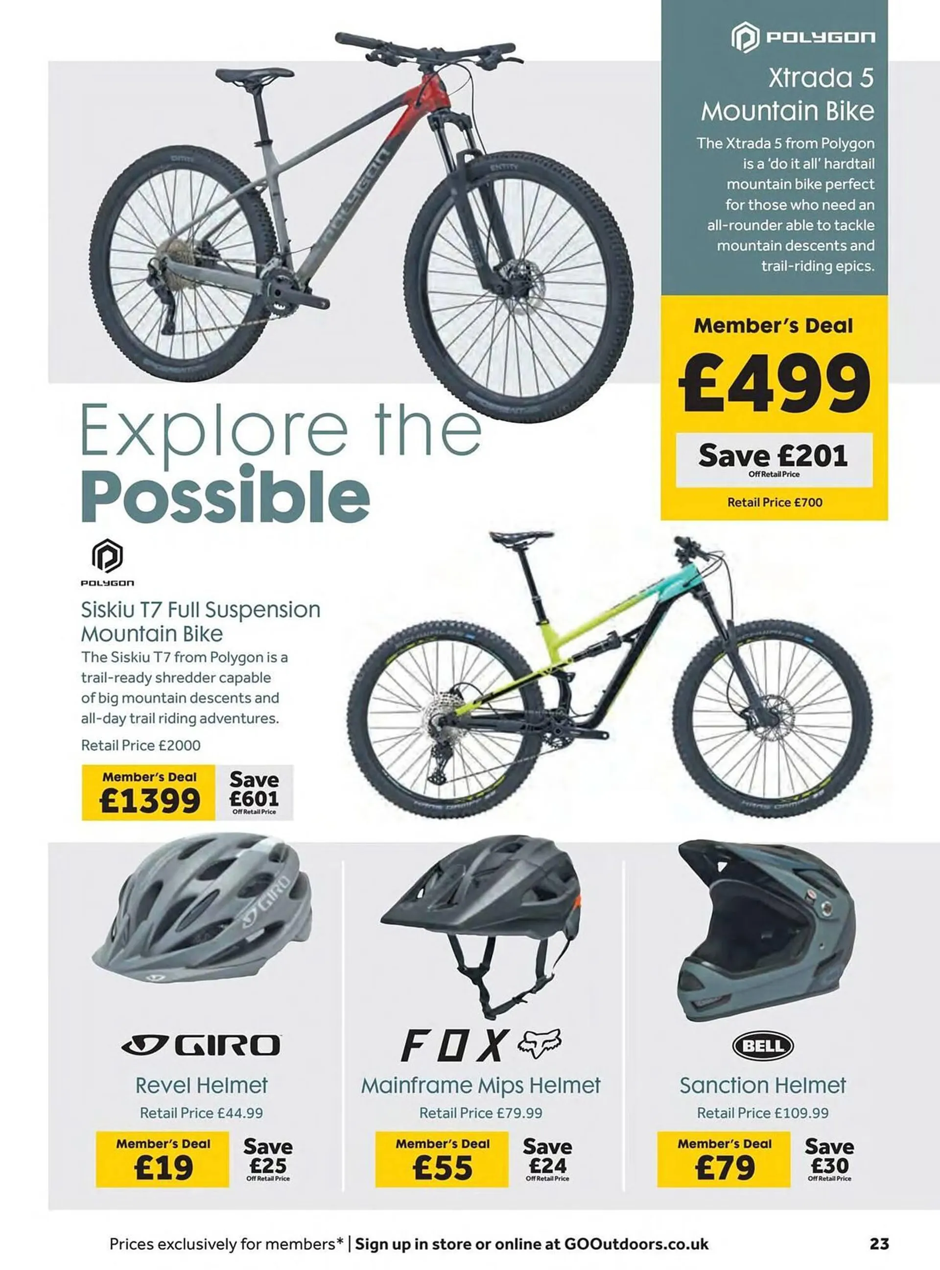 GO Outdoors leaflet from 20 February to 18 March 2024 - Catalogue Page 23