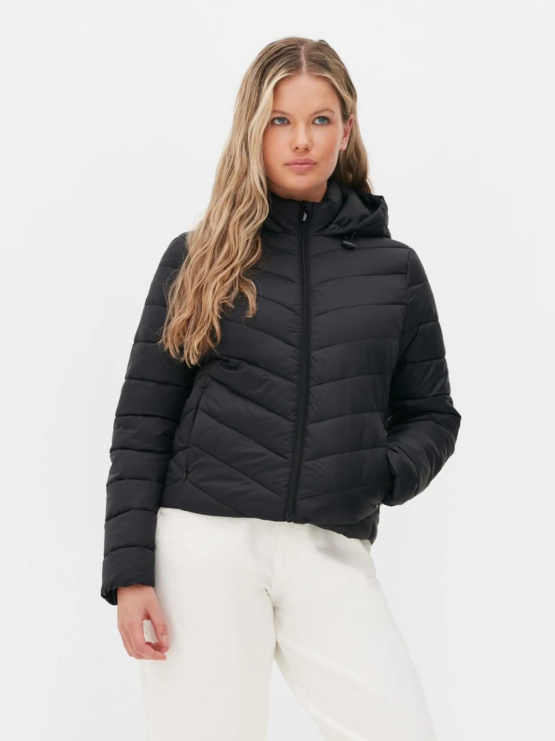 Super Light Hooded Padded Jacket