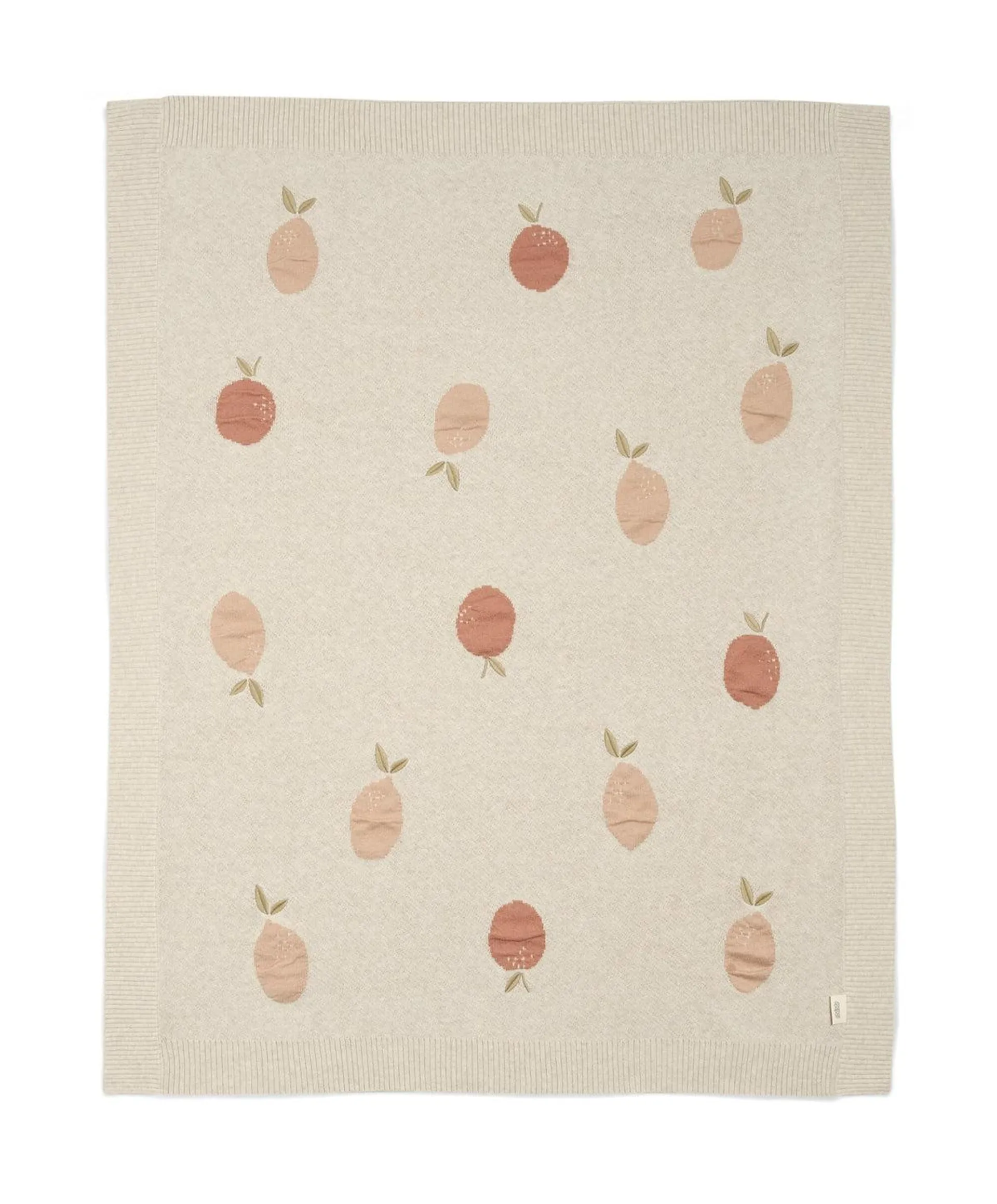 Welcome to the World Seedling Knitted Blanket - Fruit