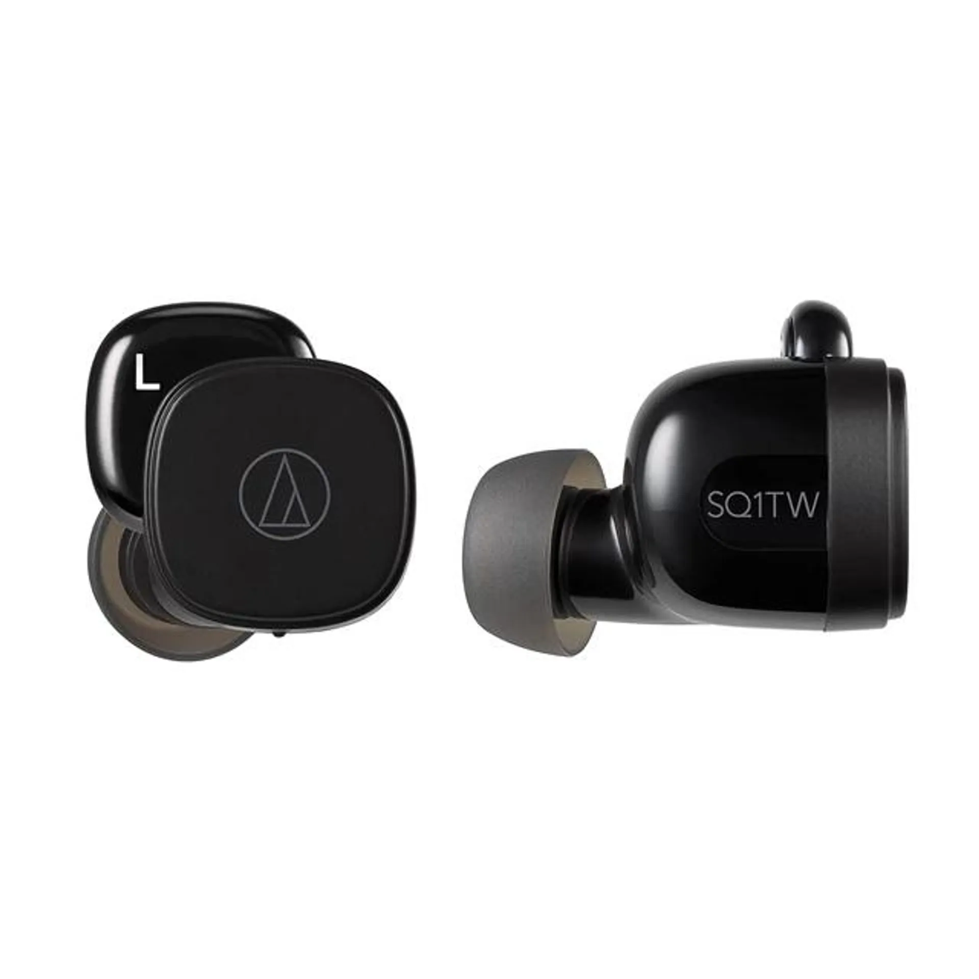 Audio Technica ATH-SQ1TW Black True Wireless Bluetooth Earphones