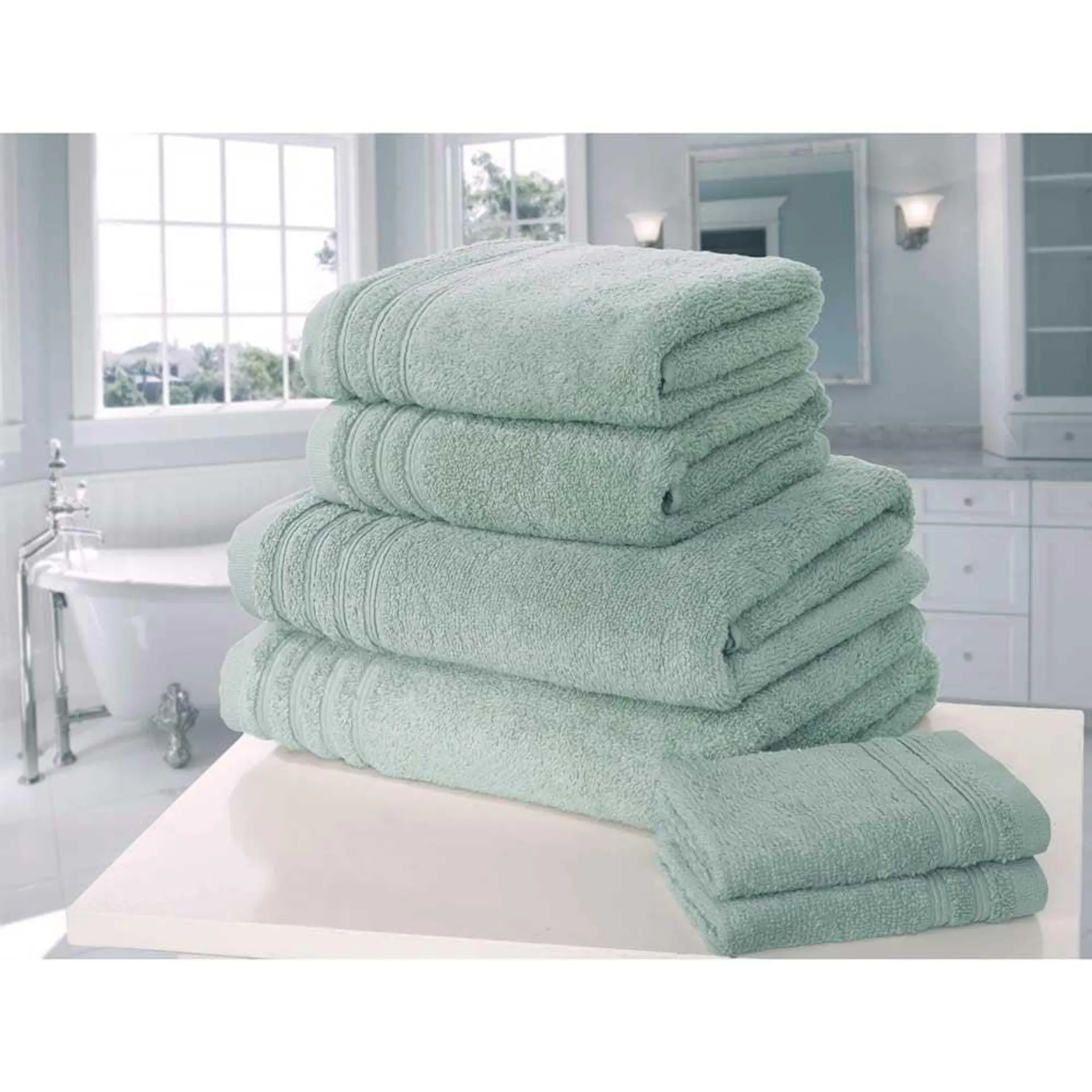 Lewis's So Soft Zero Twist Towel Range - Duck Egg