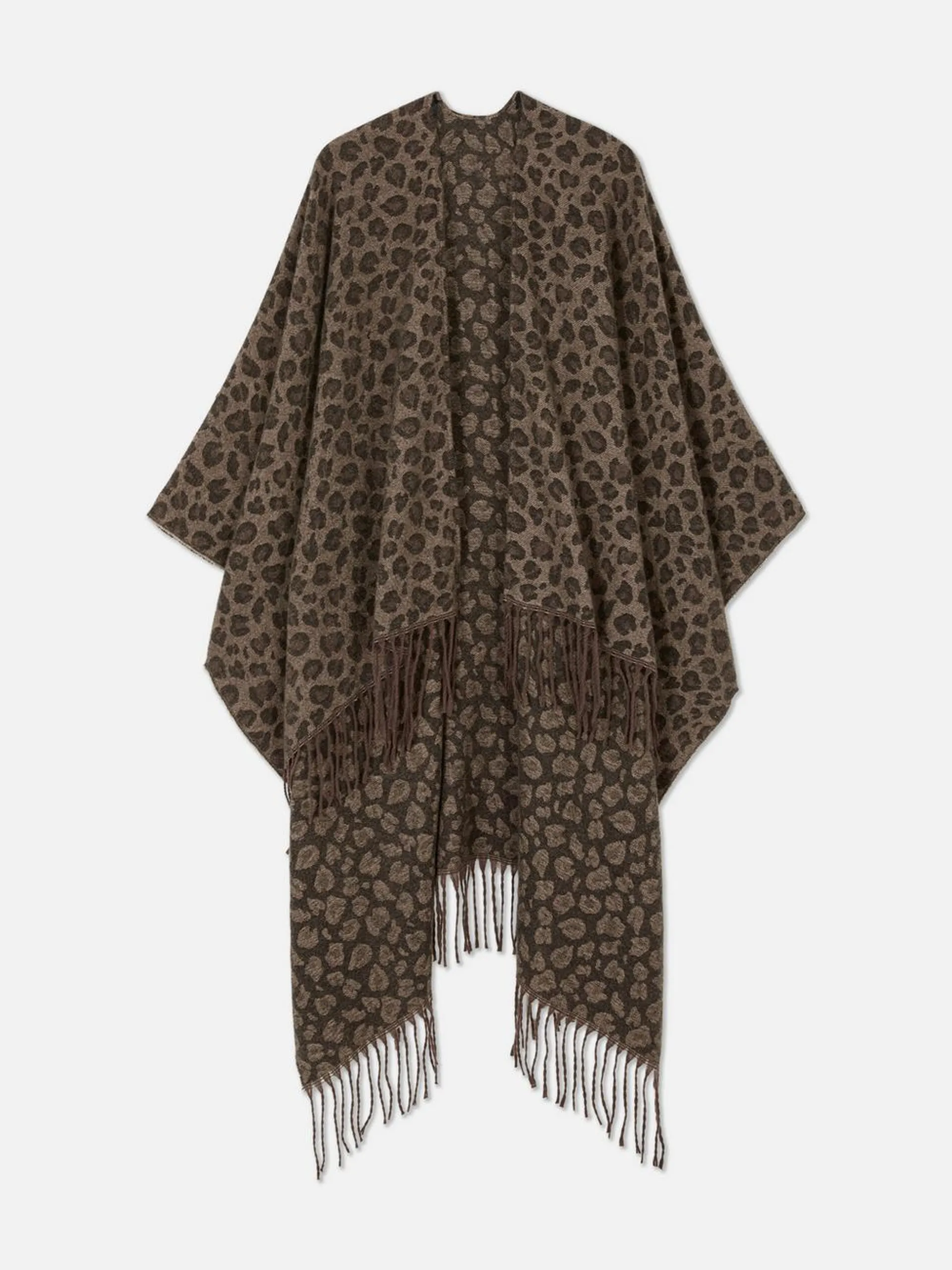 Leopard Pattern Cape