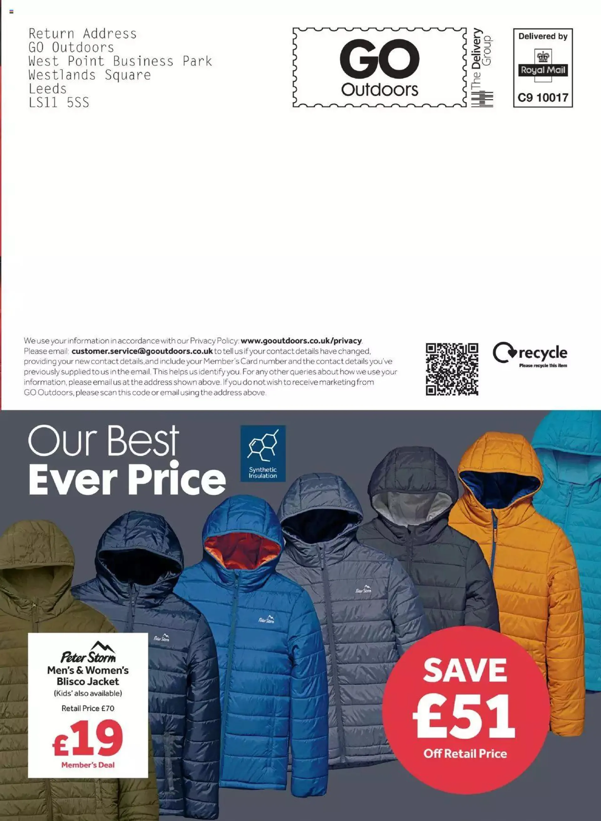 GO Outdoors offers from 11 December to 6 January 2024 - Catalogue Page 11