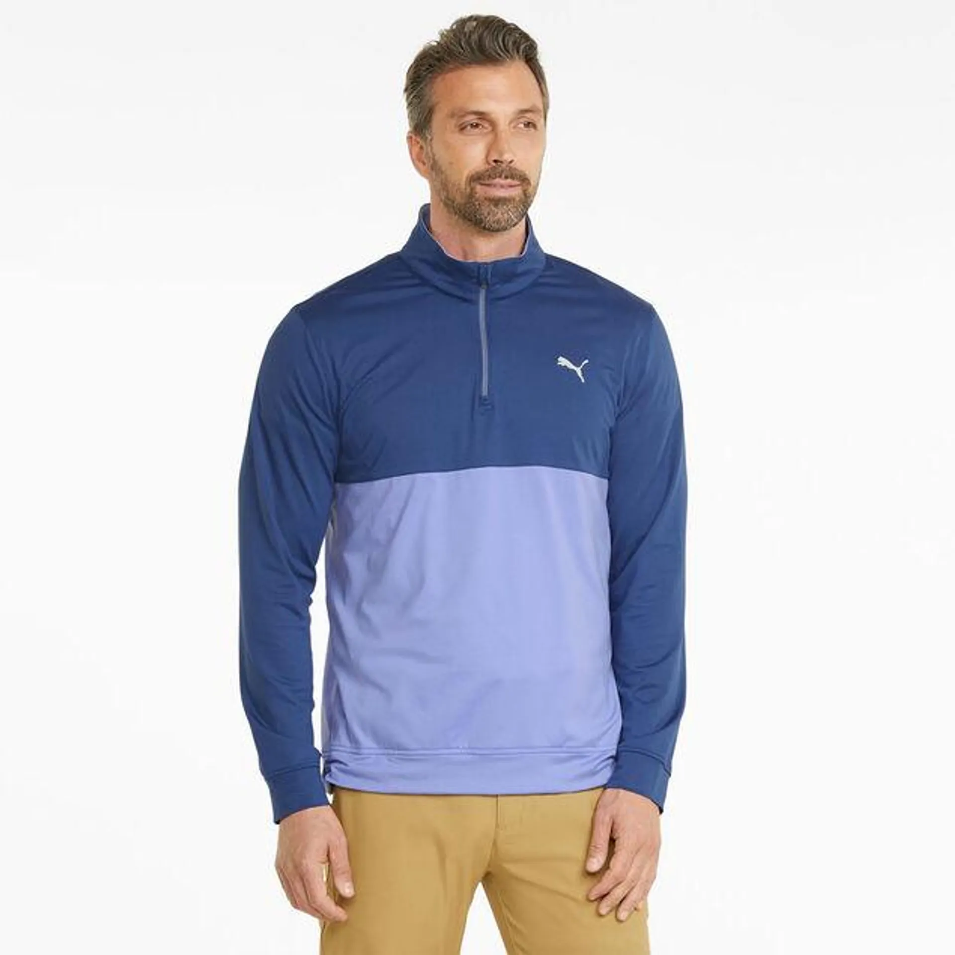 PUMA Men's Gamer Color Half Zip Golf Midlayer