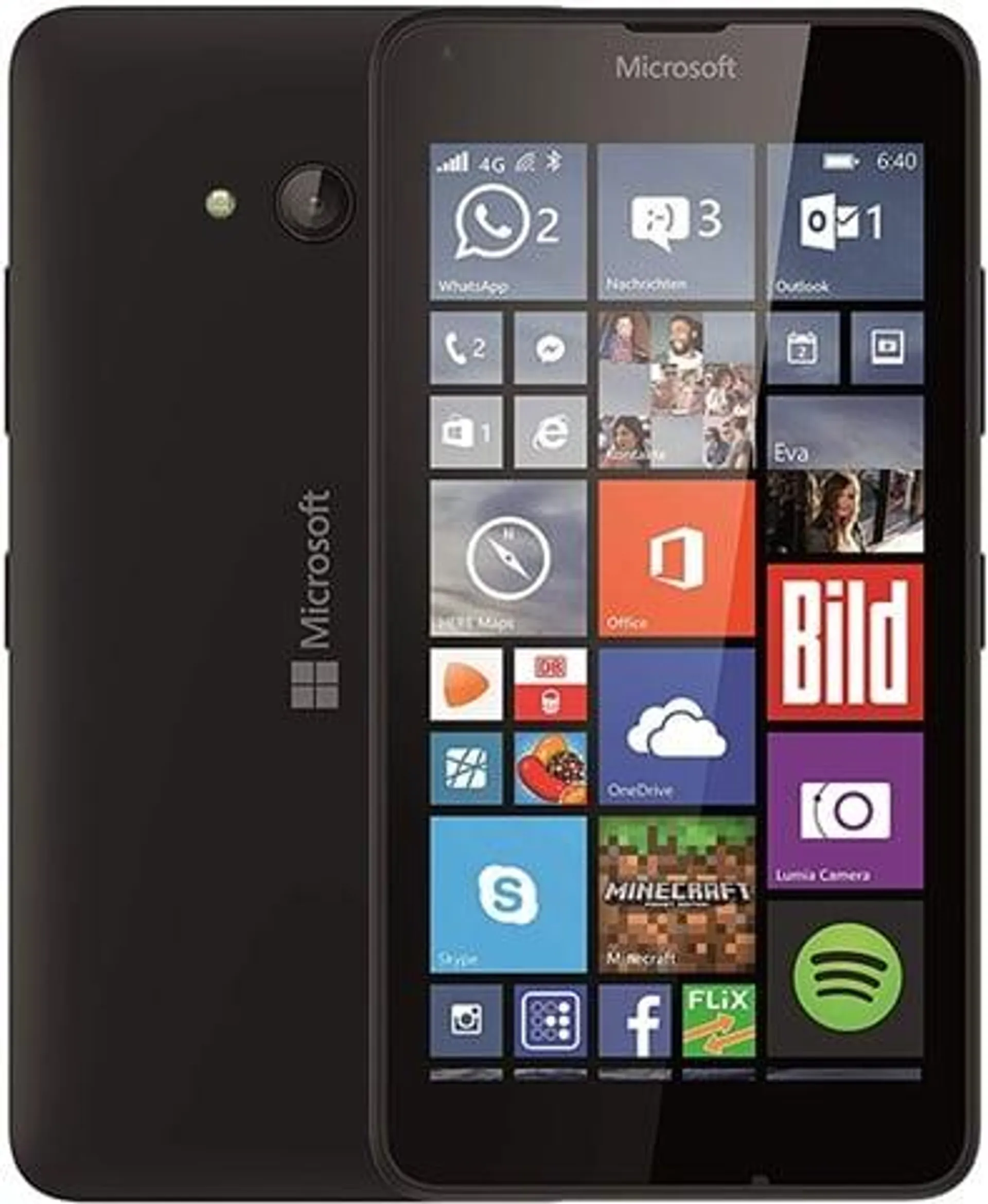 Microsoft Lumia 640 LTE Black, Vodafone B