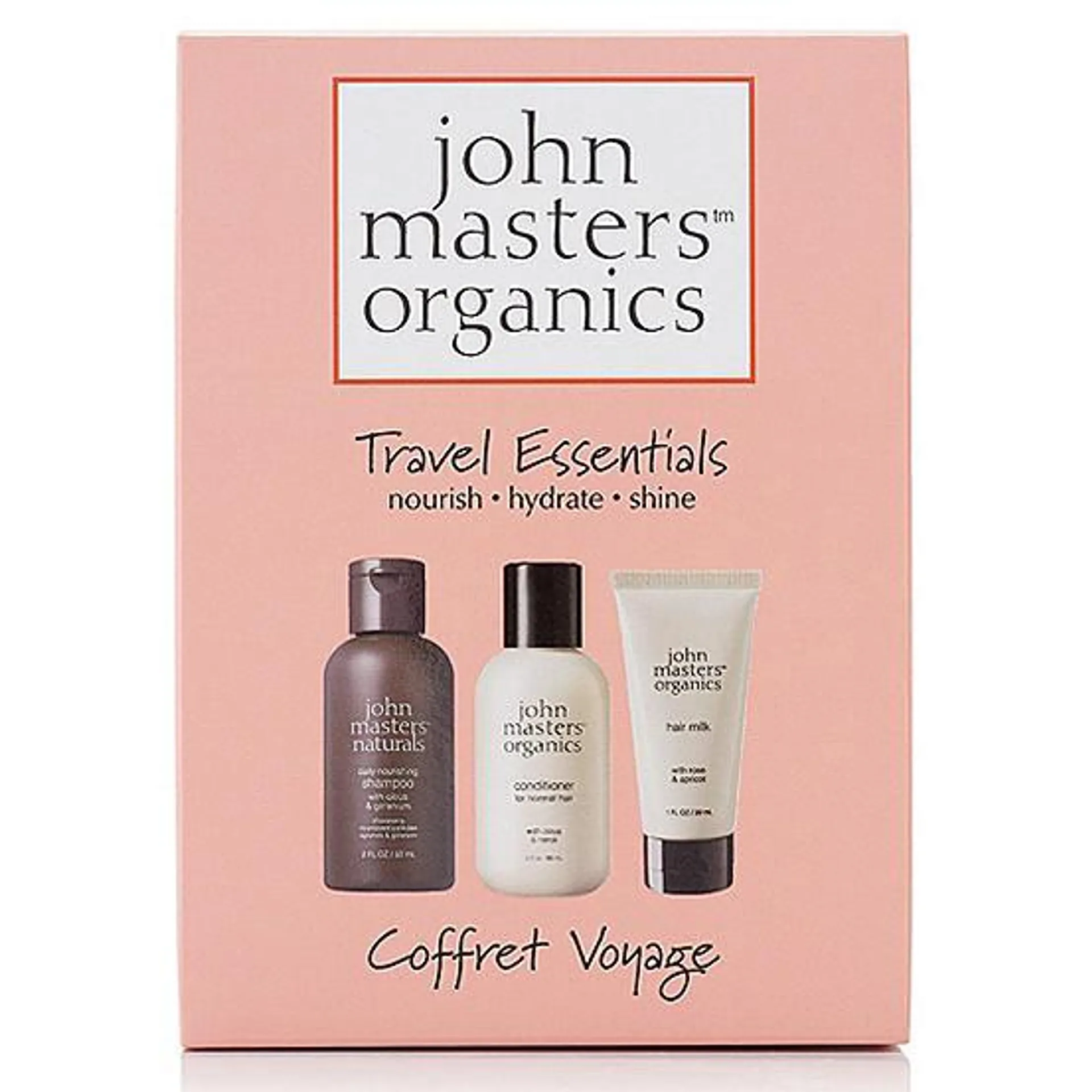 Organics Travel Essentials Box by John Masters Organics