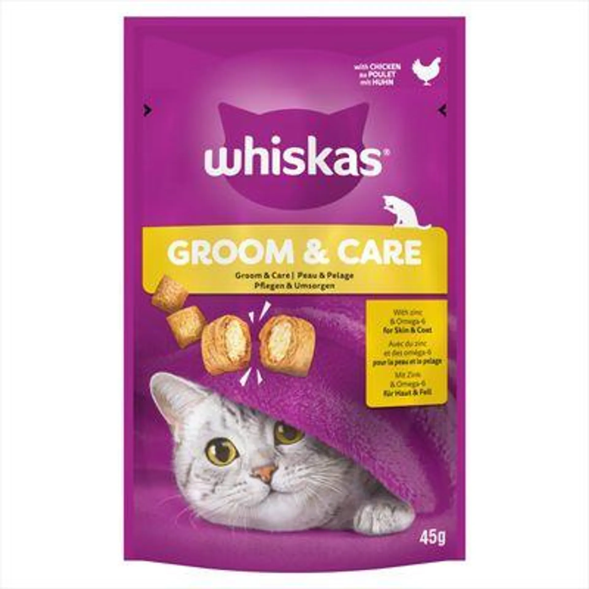 3 x Whiskas Cat Treats - 2 + 1 Free! *