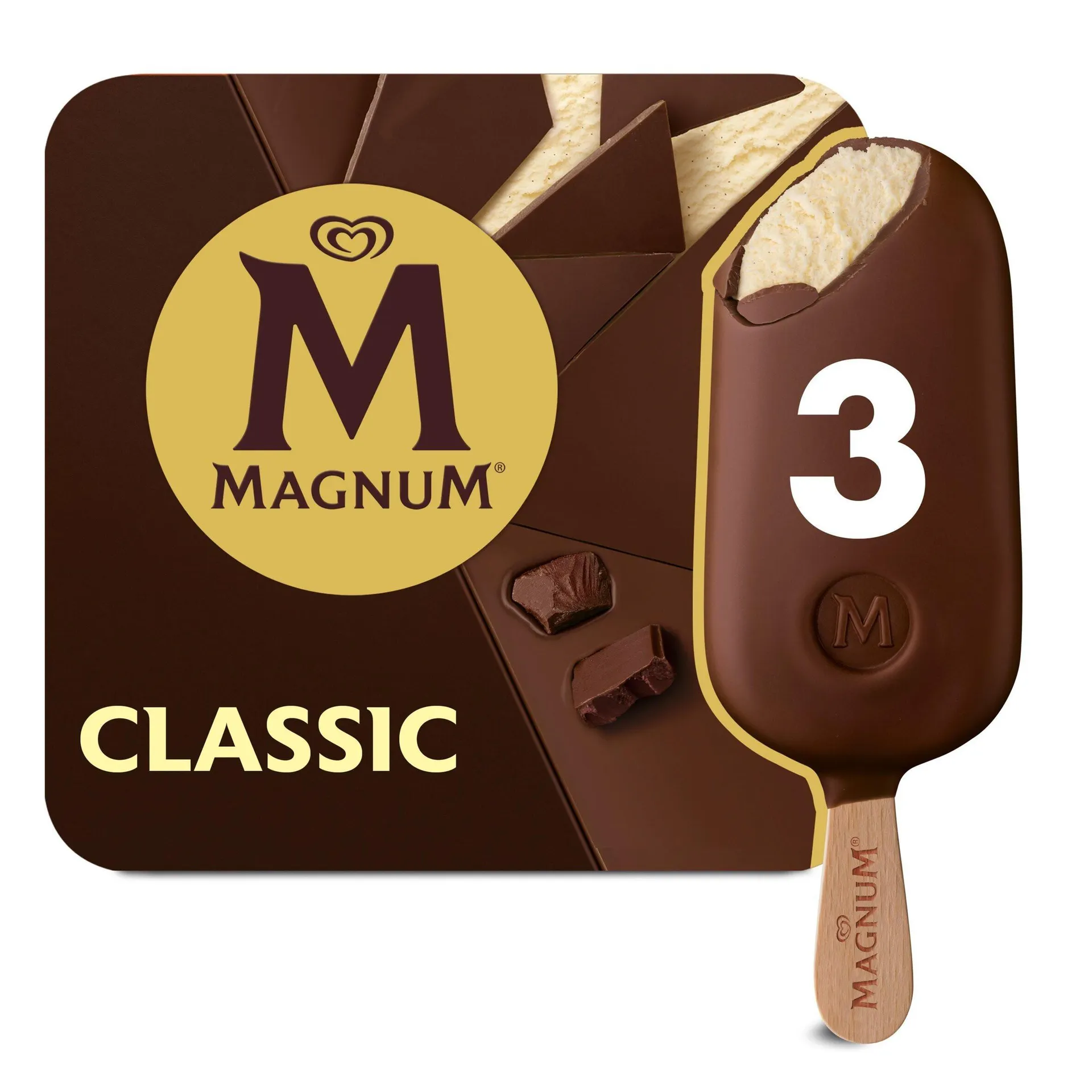 Magnum Ice Cream Sticks Classic 3x 100 ml