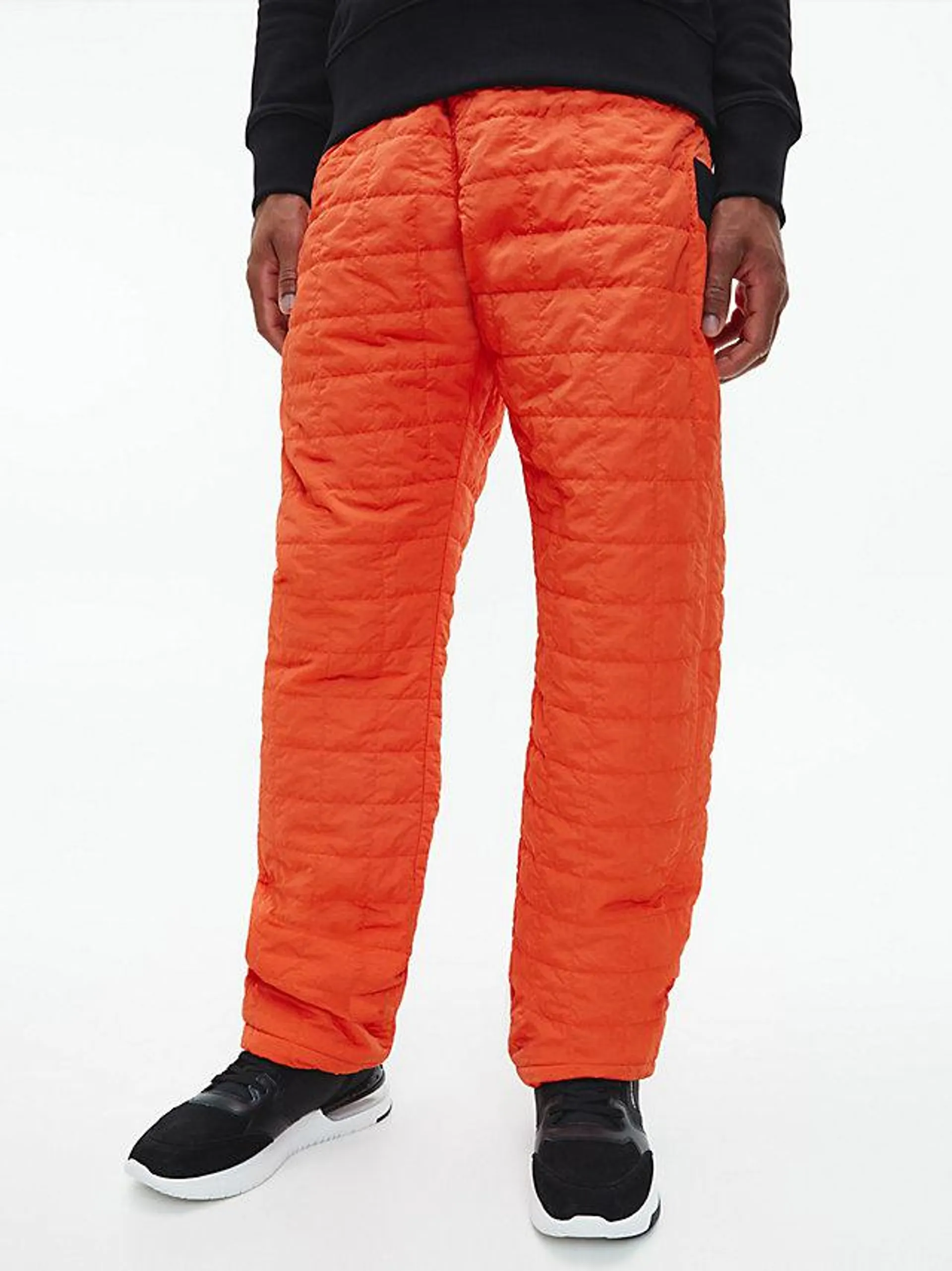 Recycled Nylon Quilted Joggers