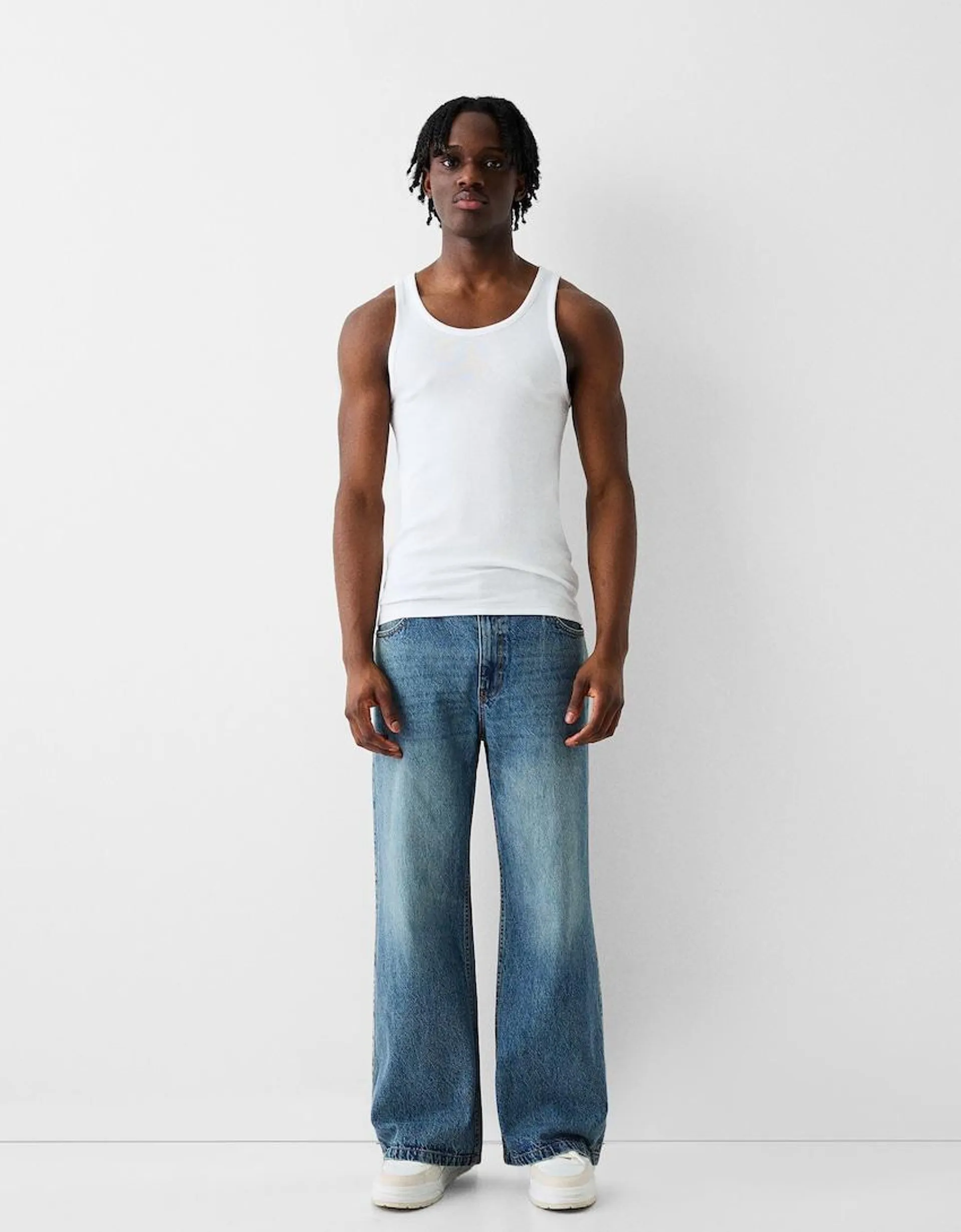 Baggy flare jeans