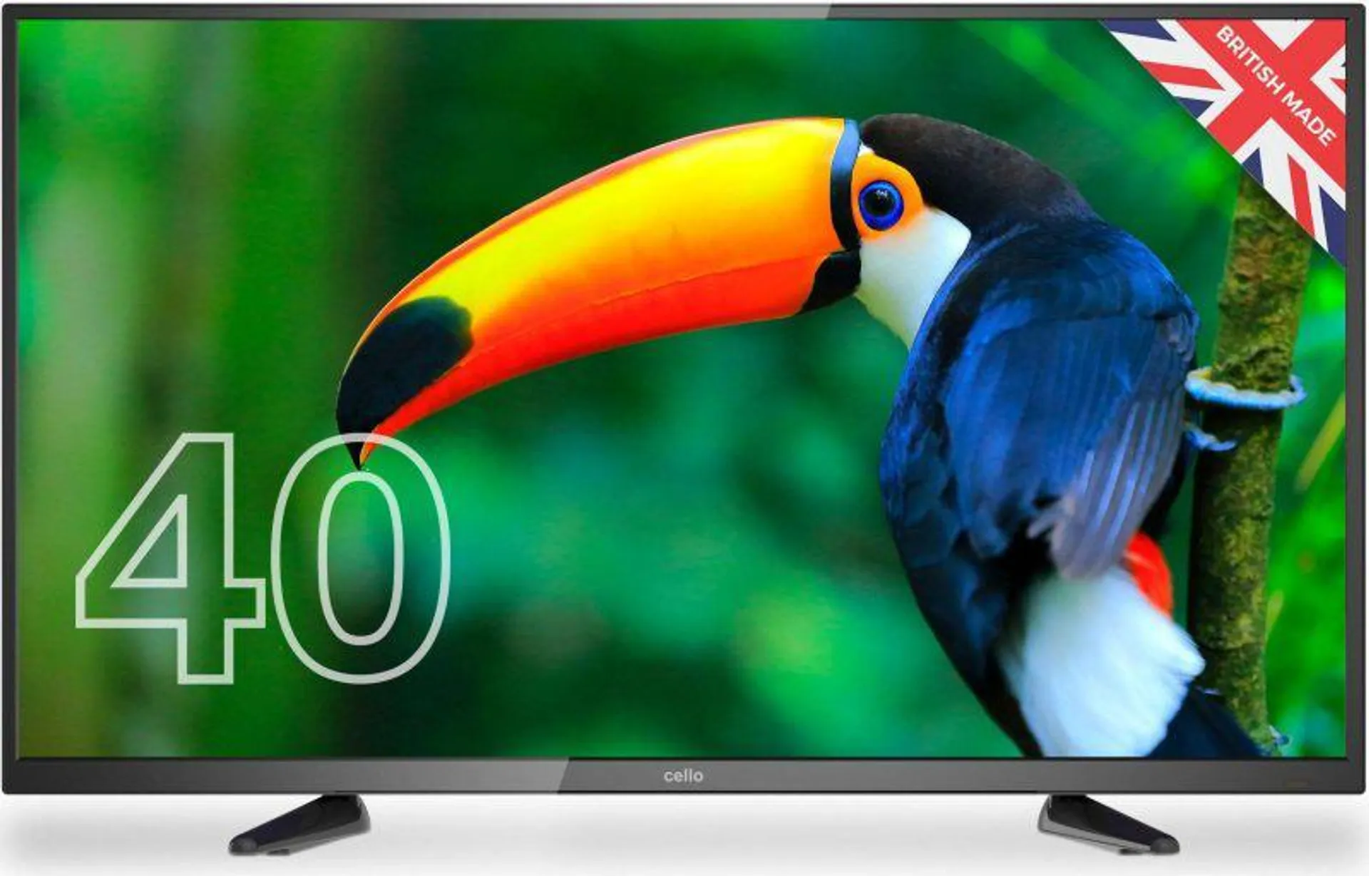 EXDISPLAY Cello C4020DVBT2 40" Full HD TV with Freeview T2 HD and Digital Freeview Channels