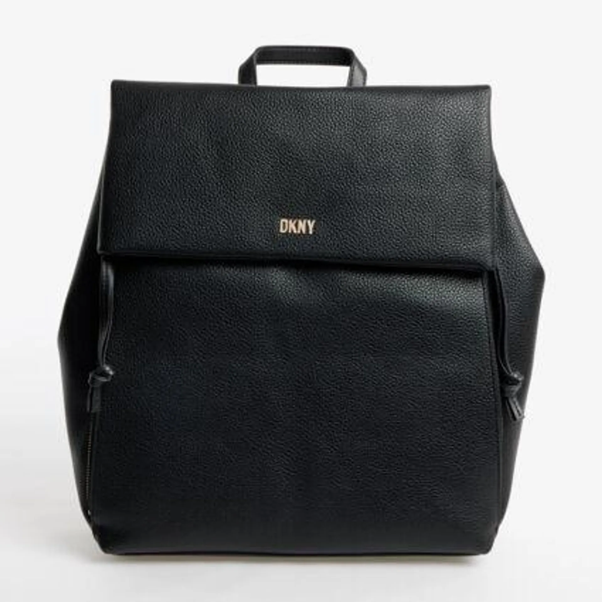 Black Structured Backpack