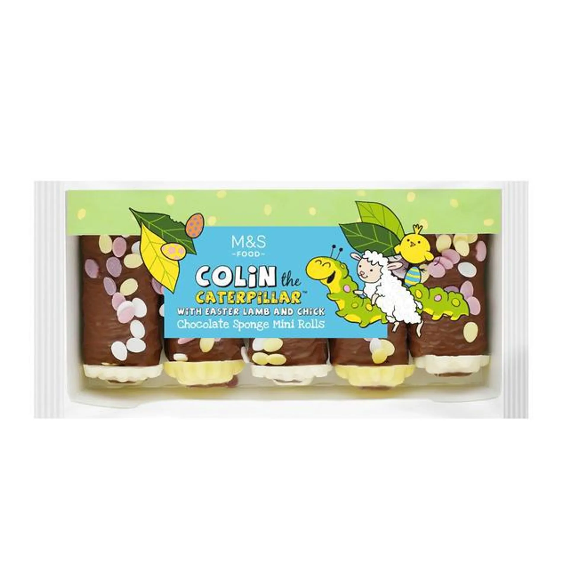 M&S Colin the Caterpillar with Easter Lamb and Chick 170g