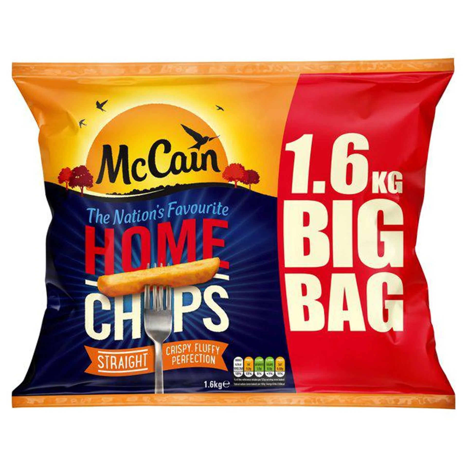 McCain Home Chips Straight Cut