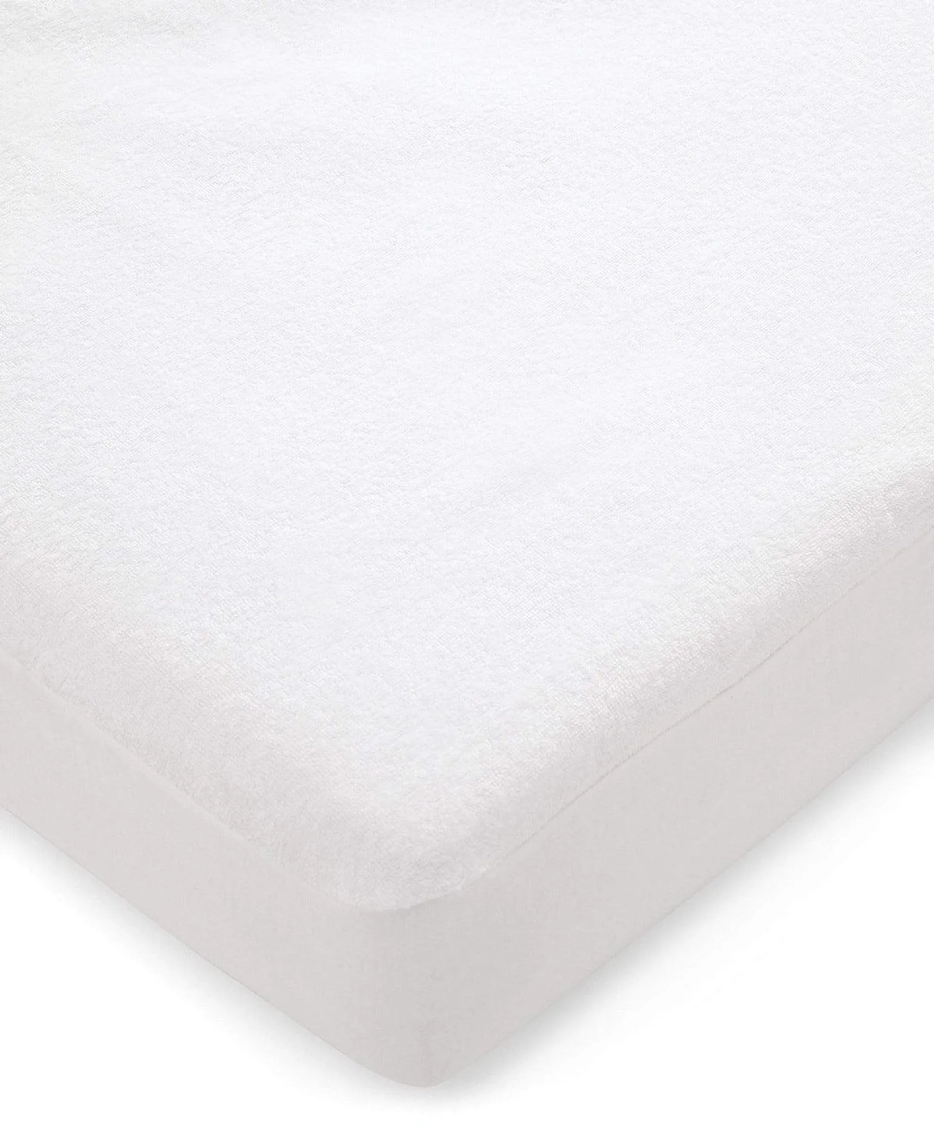 Essential Spring Cotbed Mattress & Anti-Allergy Terry Towelling Mattress Protector Bundle