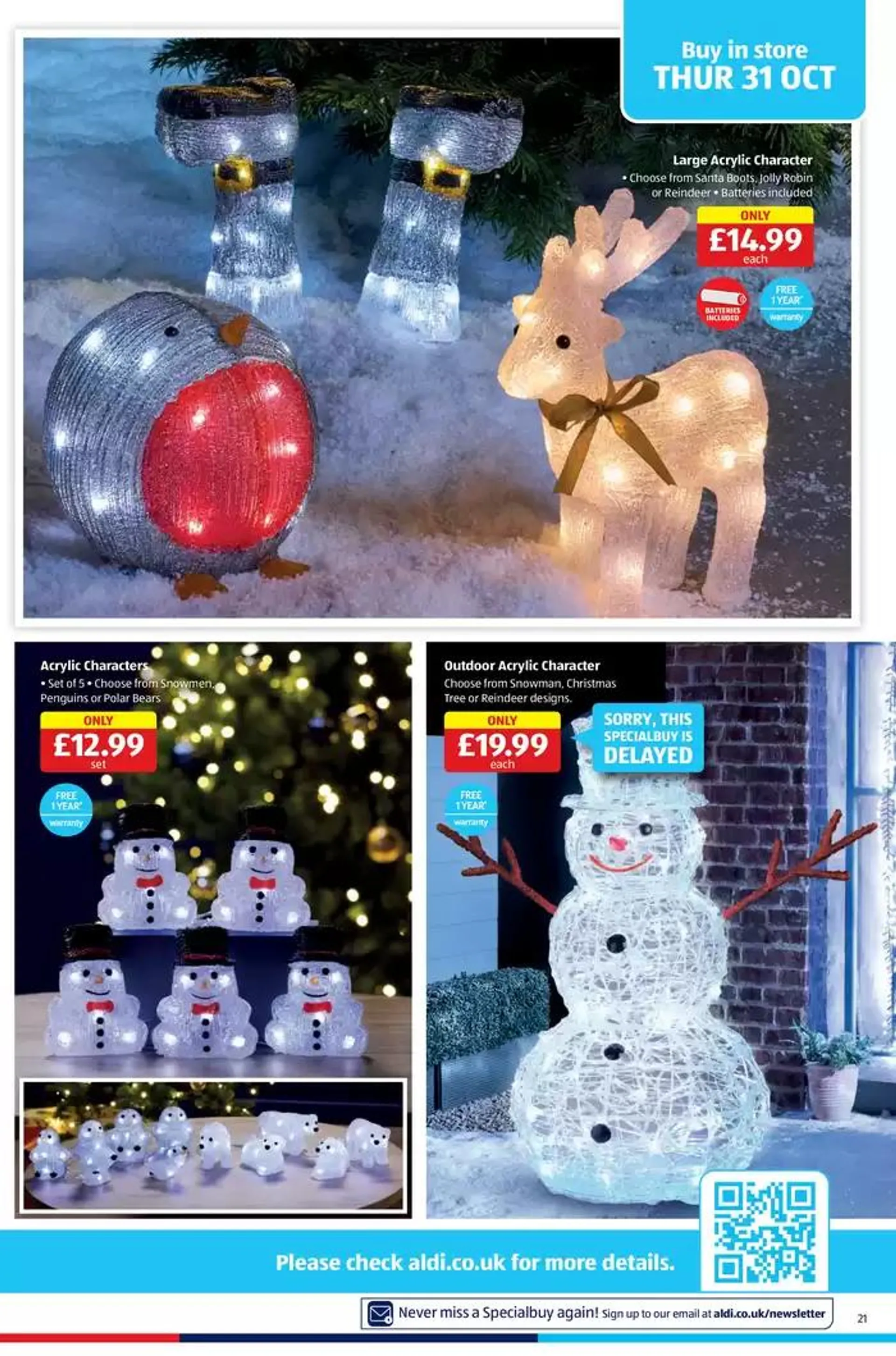 Aldi SpecialBuys Scotland from 26 October to 9 November 2024 - Catalogue Page 21