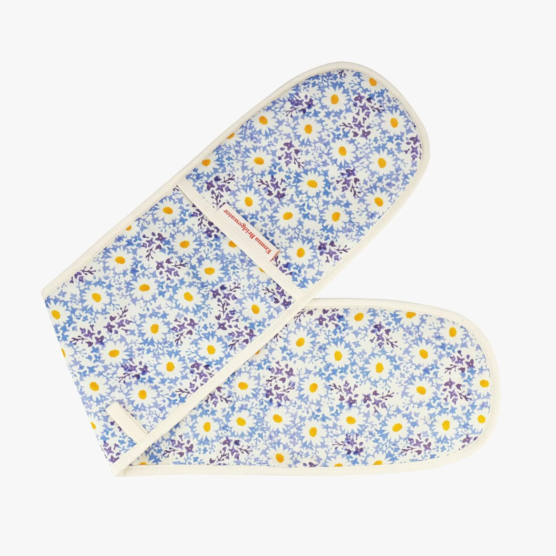 Blue Daisy Fields Double Oven Glove