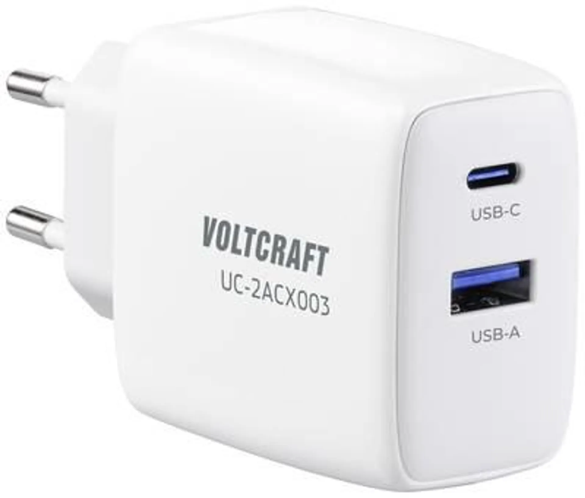 VOLTCRAFT GaN VC-13091935 65 W Indoors Max. output current 3.25 A 2 x USB-C®, USB-A