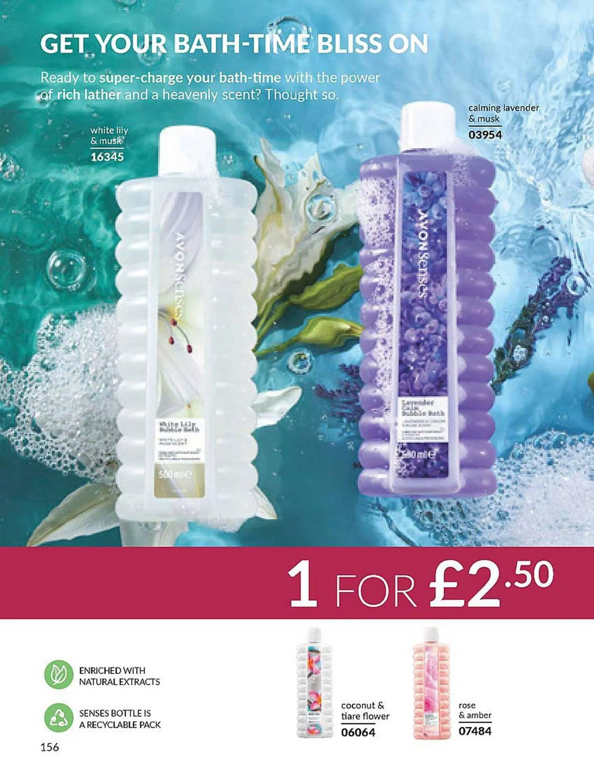 Avon leaflet from 1 April to 30 April 2024 - Catalogue Page 156