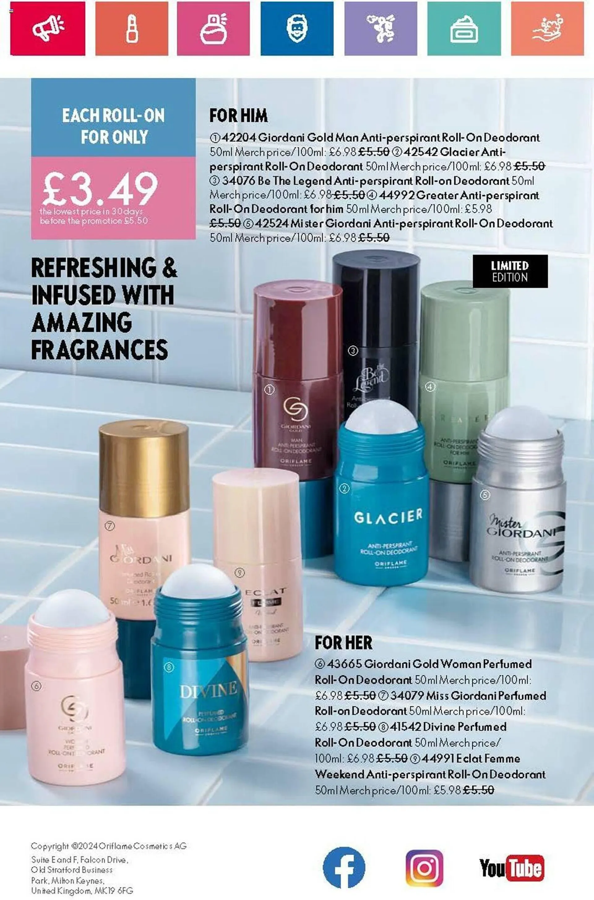 Oriflame leaflet from 30 May to 19 June 2024 - Catalogue Page 166