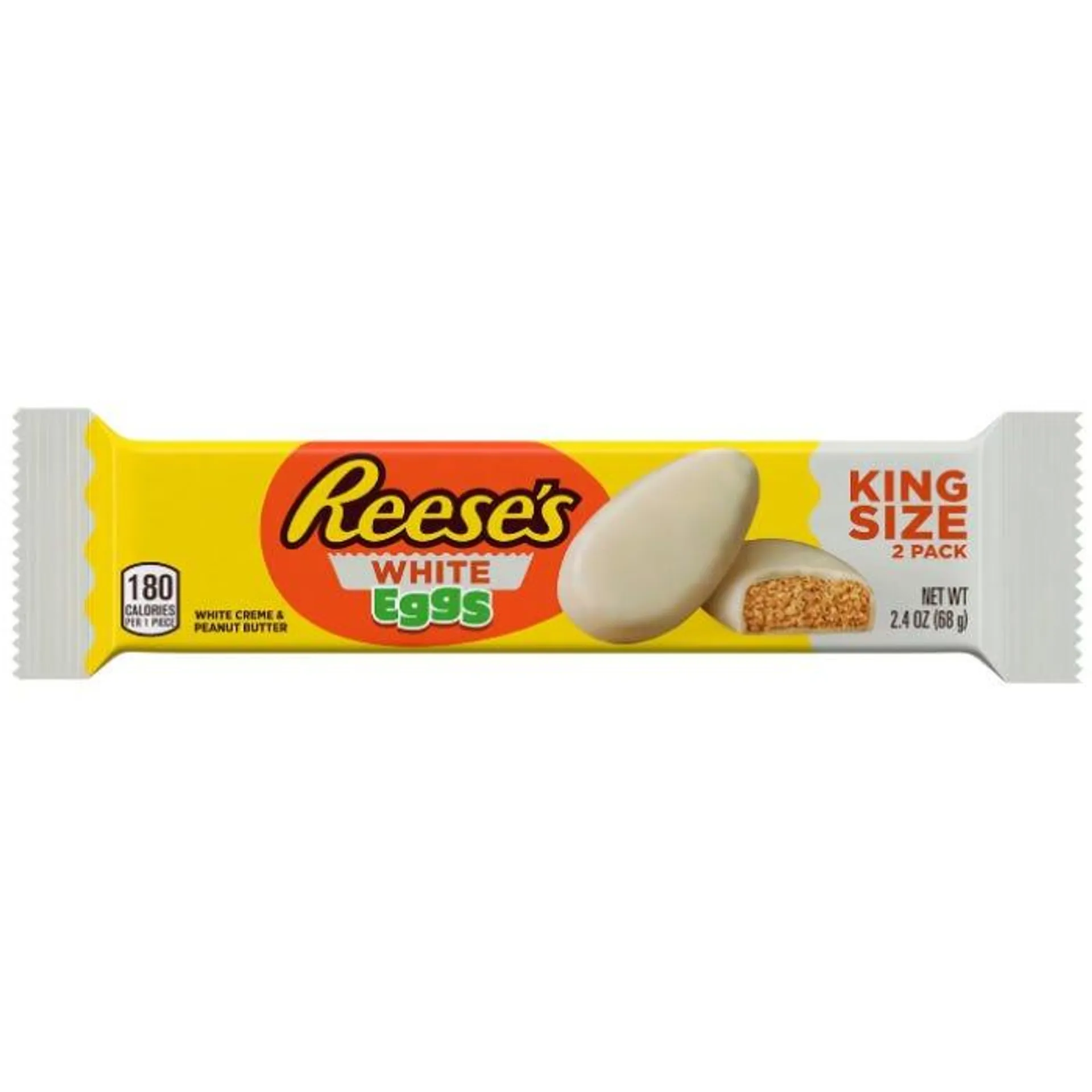 Reese's 2 White Eggs King Size, 68g