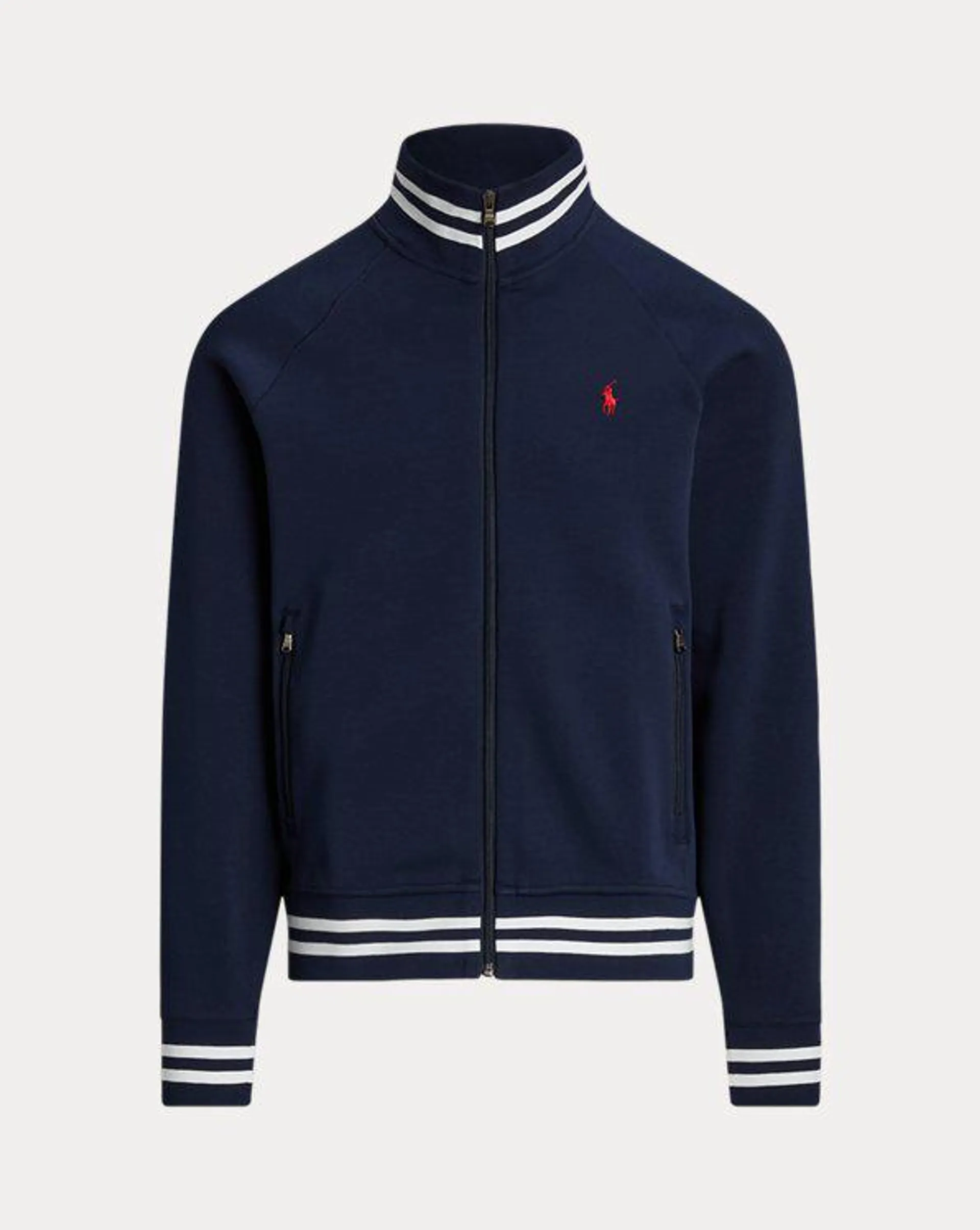 Double-Knit Track Jacket