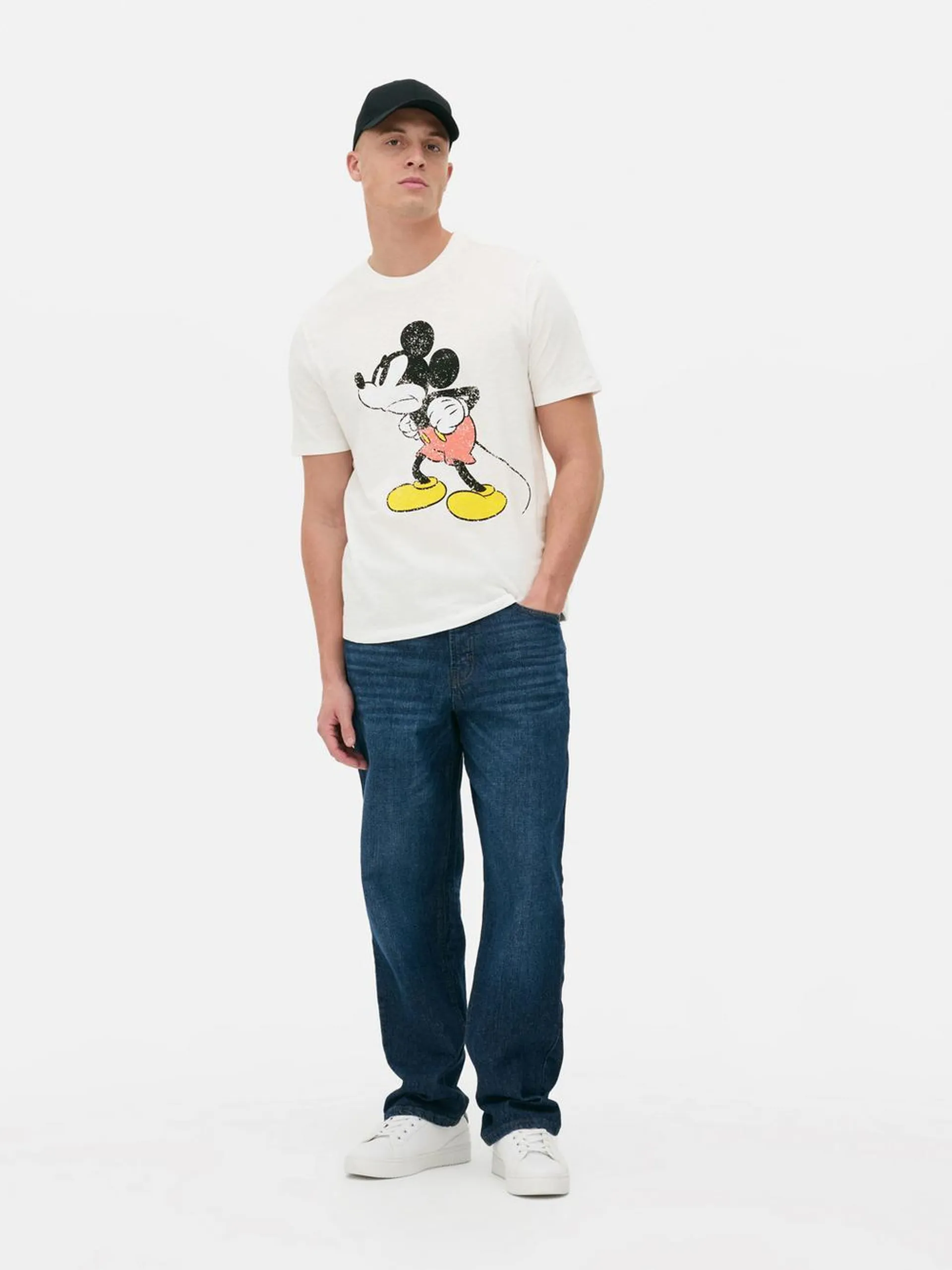 Disney Mickey Mouse Crew Neck T-Shirt