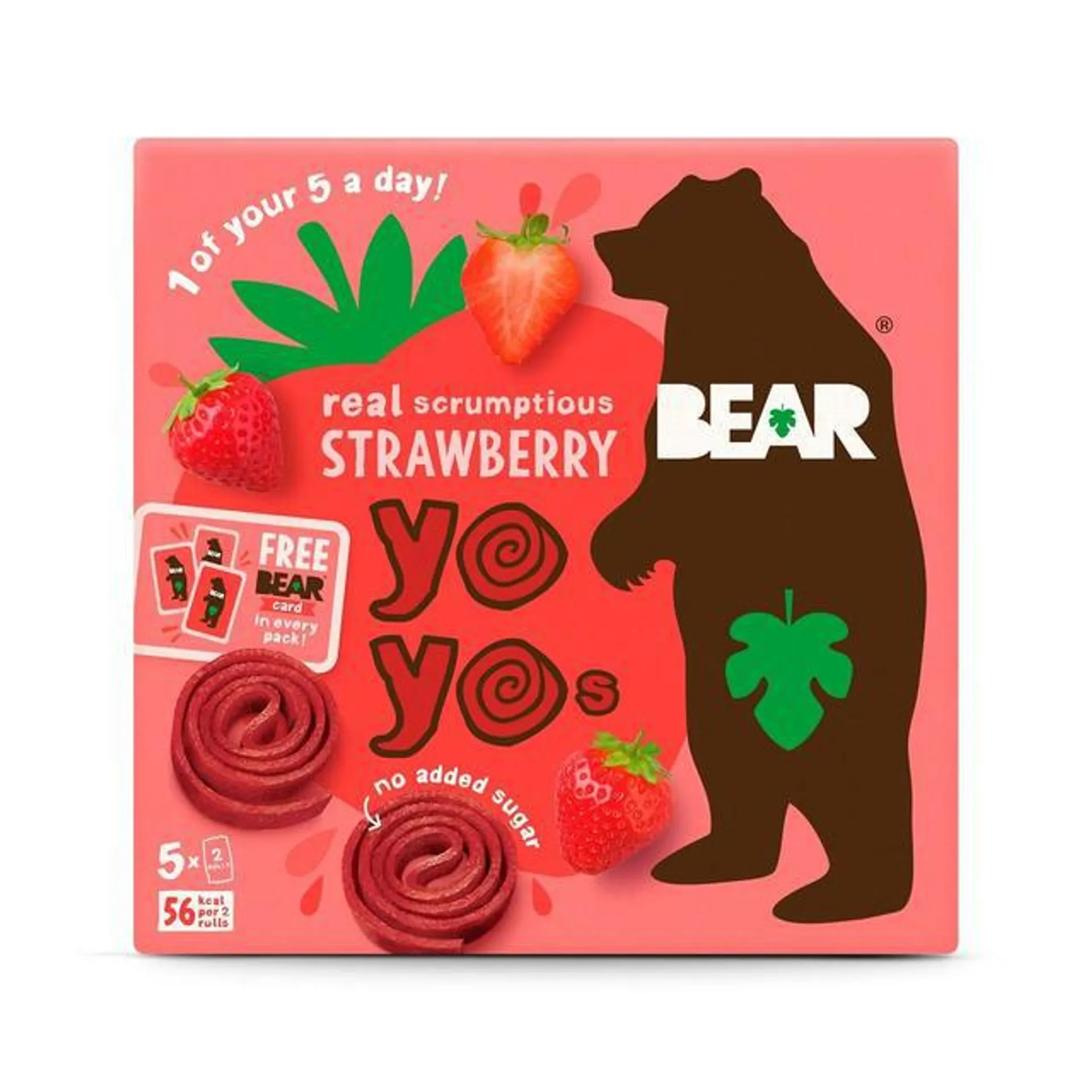 BEAR Fruit Yoyos Strawberry Multipack