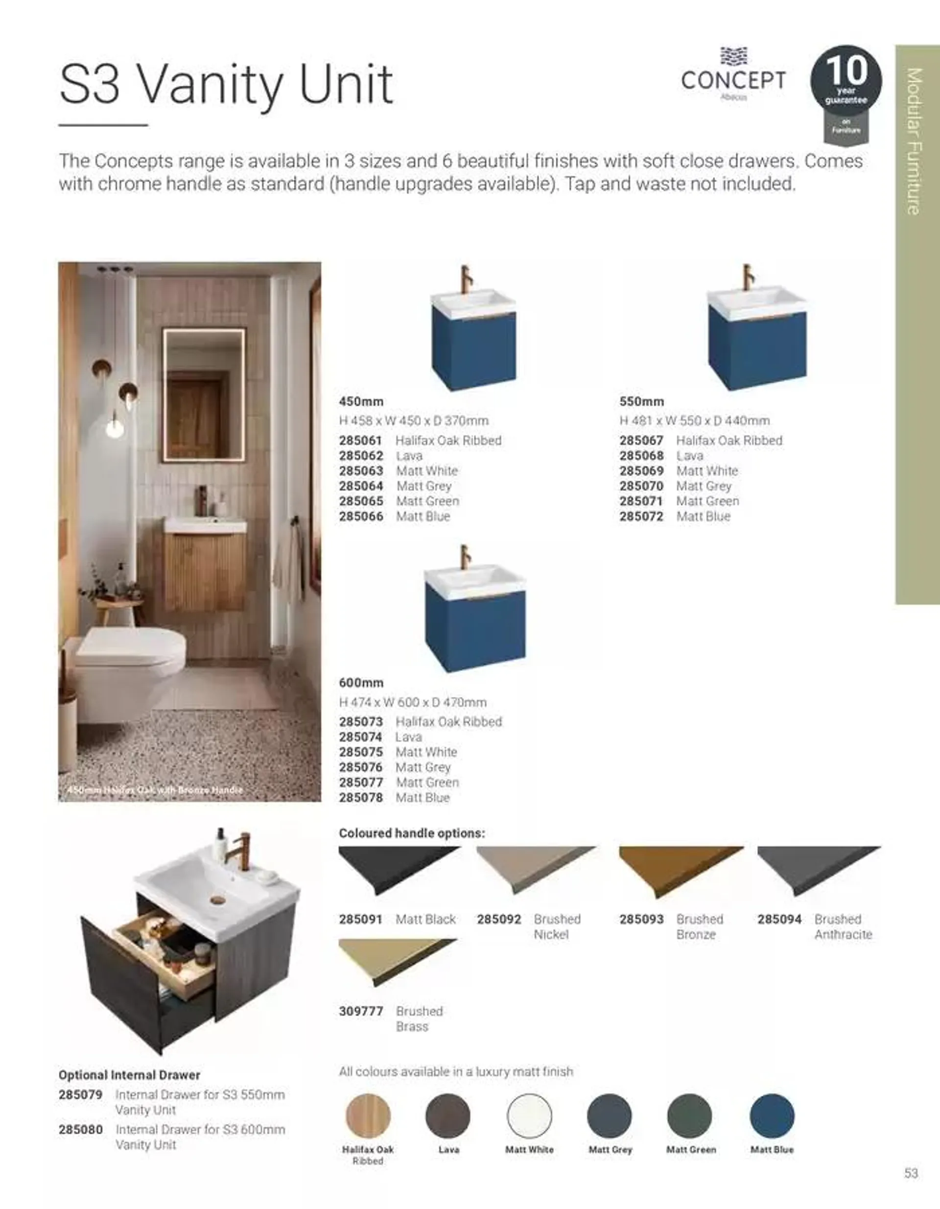 Wickes Bespoke Bathrooms brochure from 5 November to 31 December 2024 - Catalogue Page 53