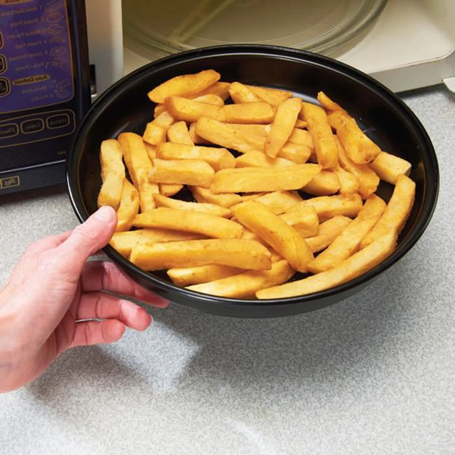 Microwave Chip Pan