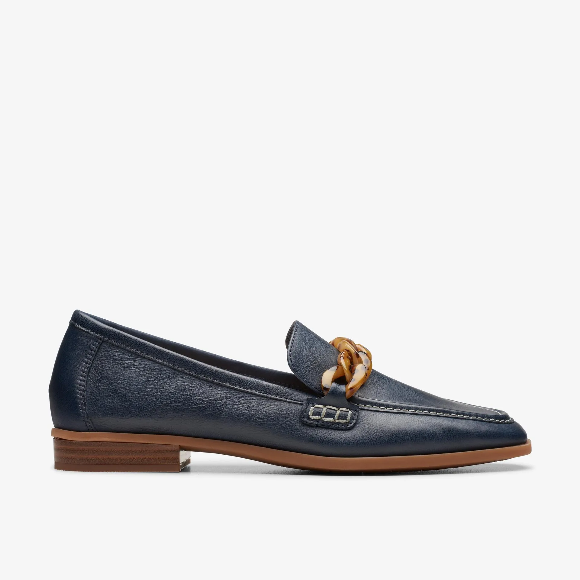 Sarafyna Iris Loafer Navy Leather