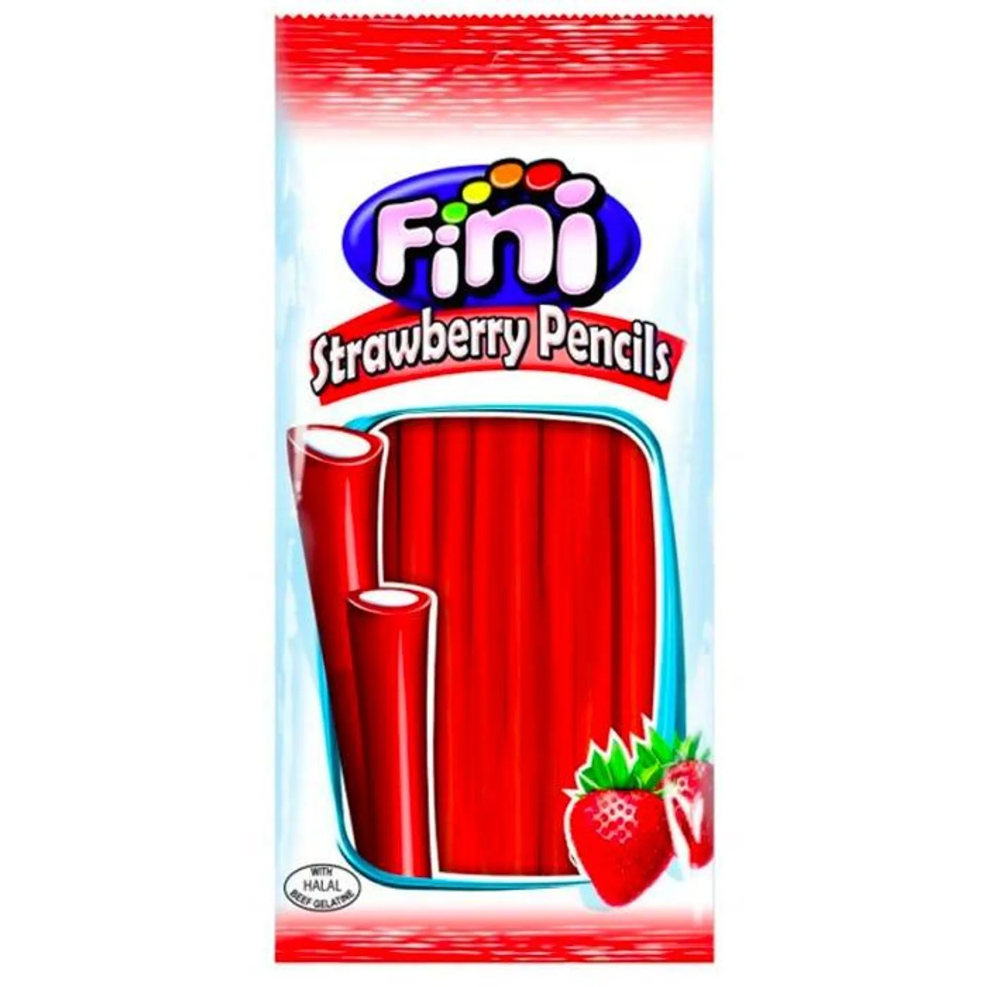 Fini Strawberry Pencils 250g