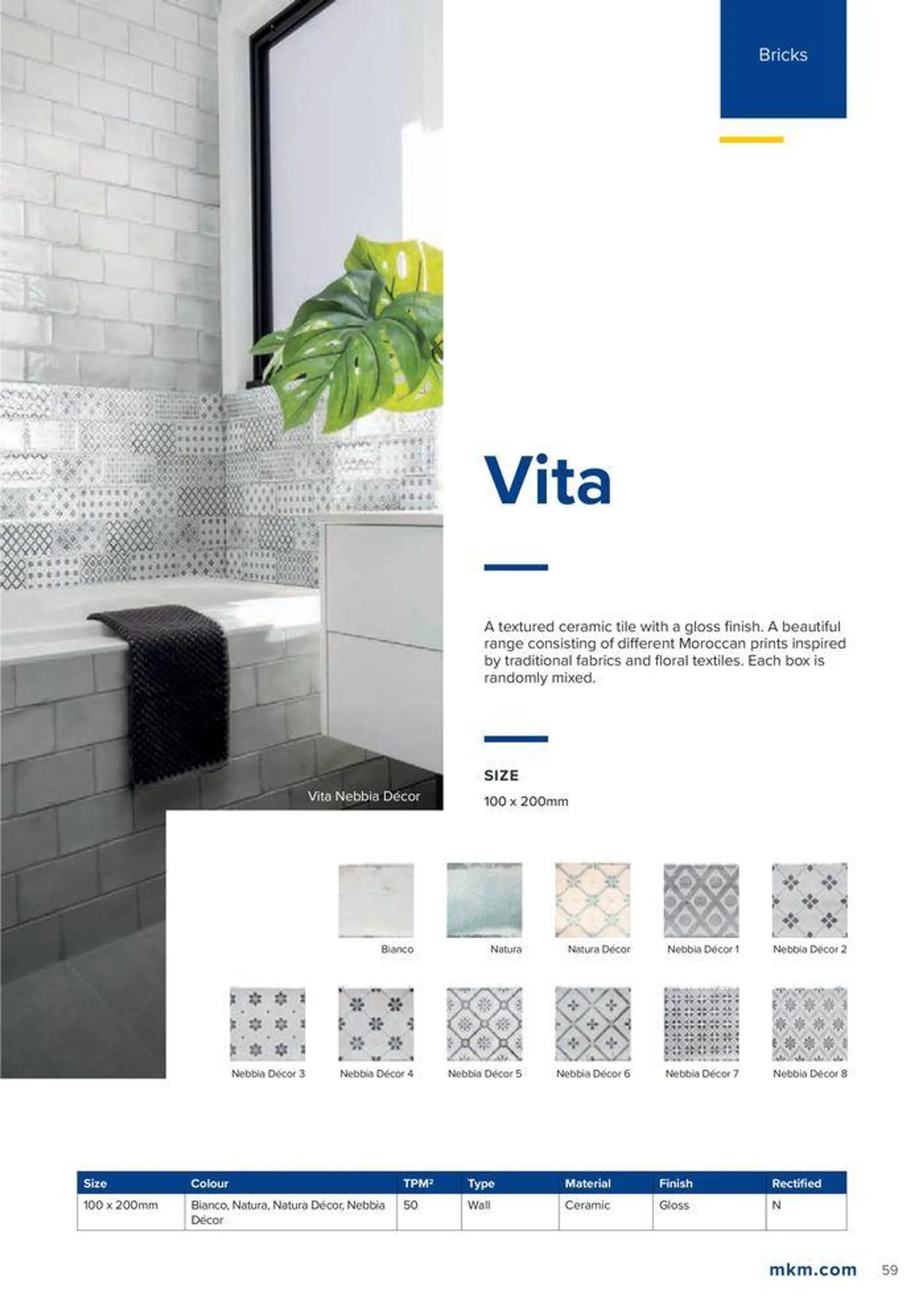 Tile Collection 2023/34 from 24 October to 31 December 2024 - Catalogue Page 59