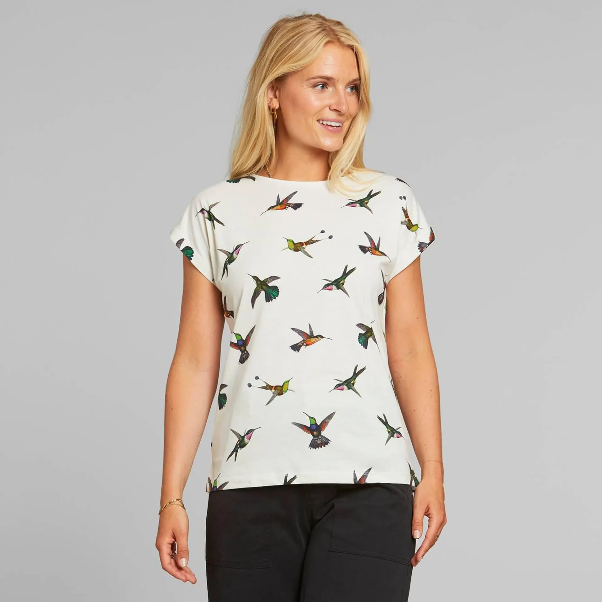 T-shirt Visby Hummingbirds Off-White