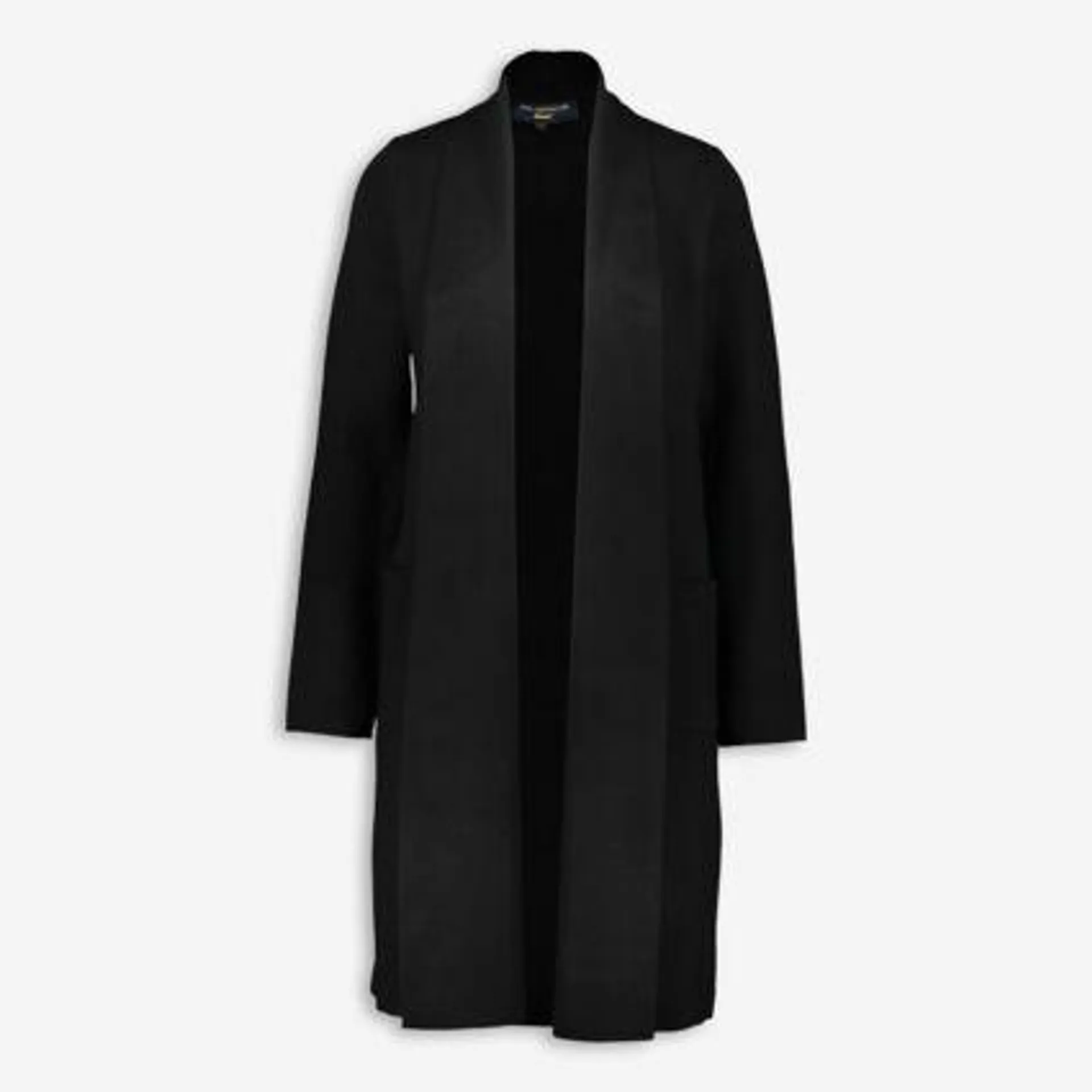 Black Longline Cardigan