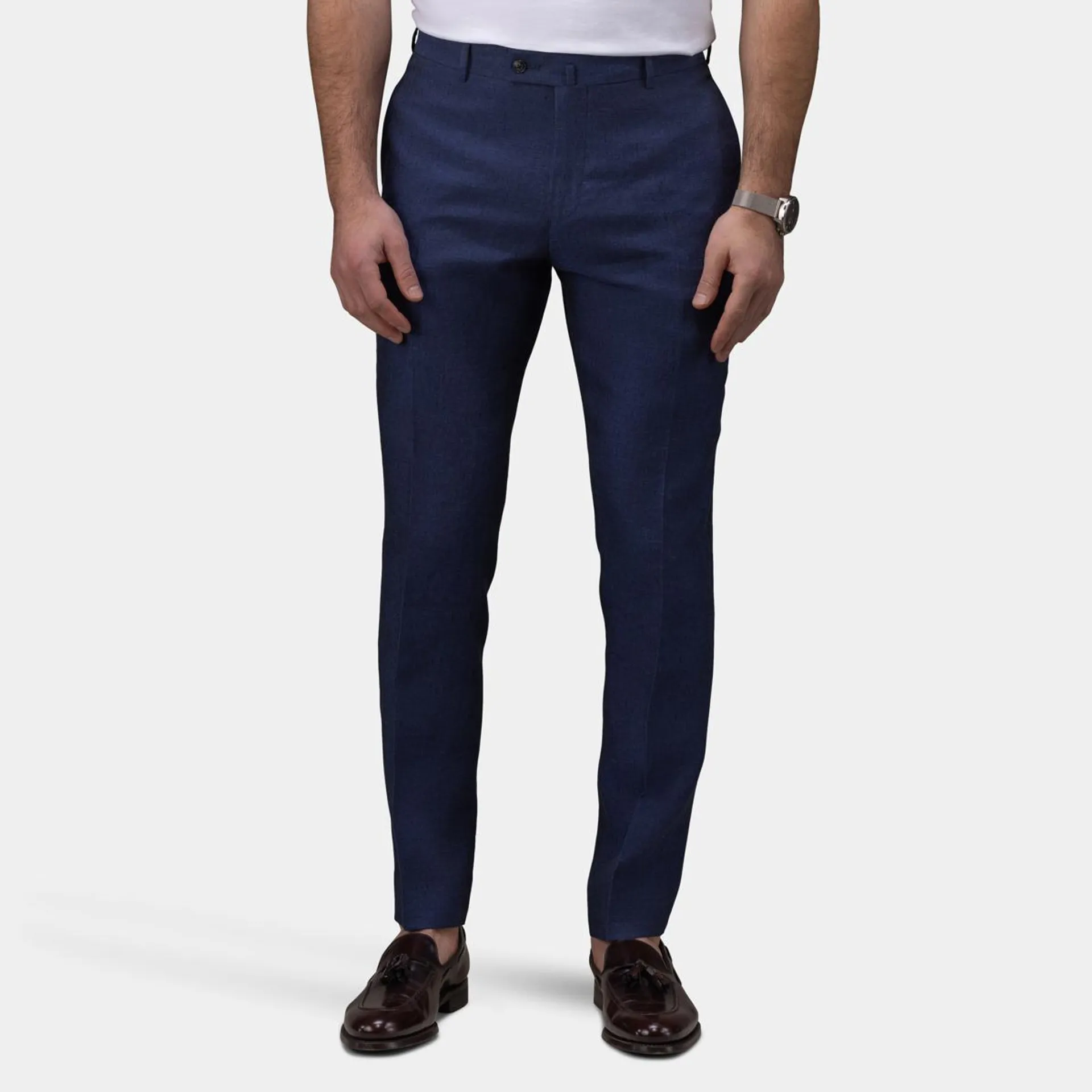 Navy suit pants