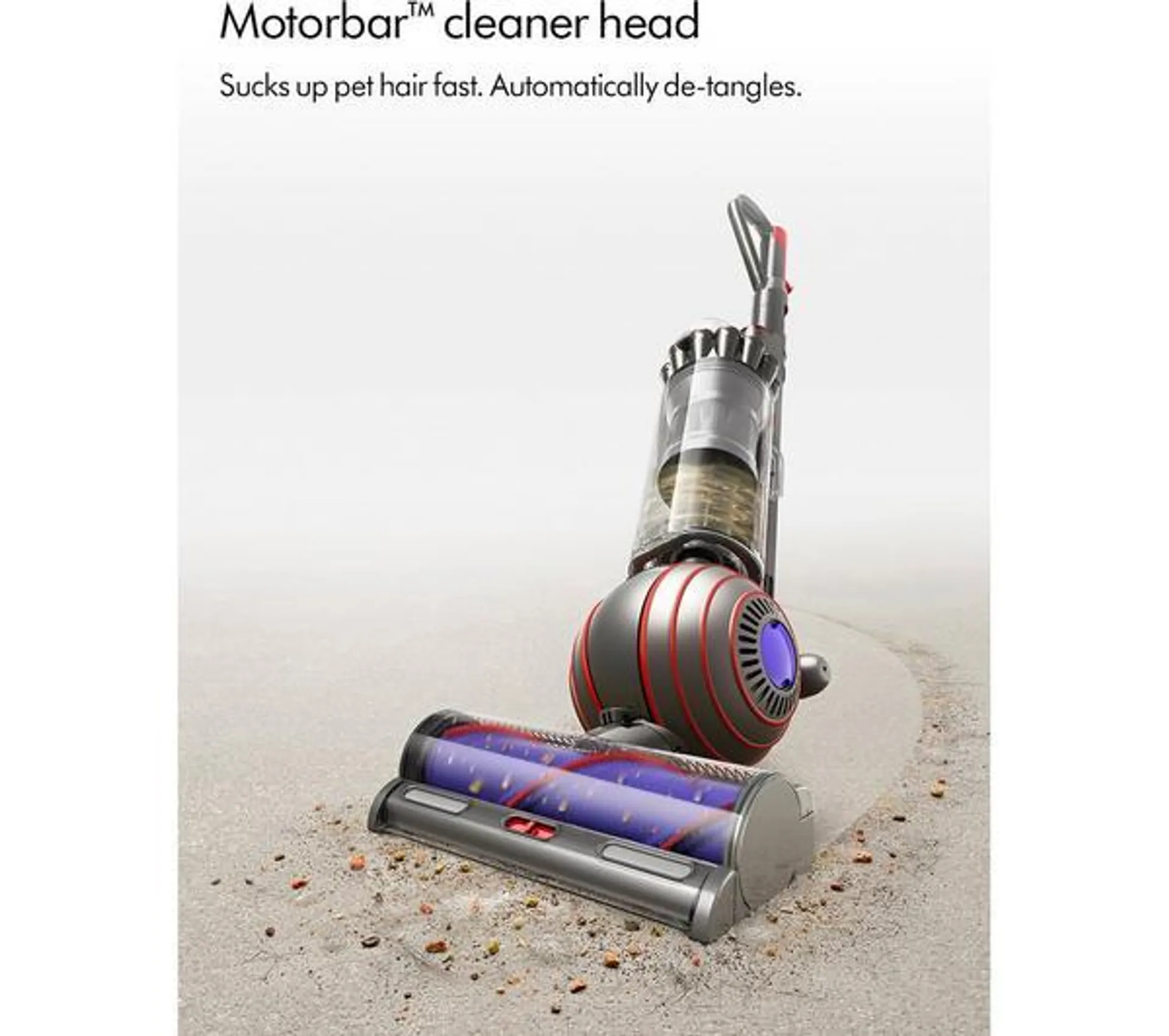 DYSON Ball Animal Upright Bagless Vacuum Cleaner - Nickel & Silver