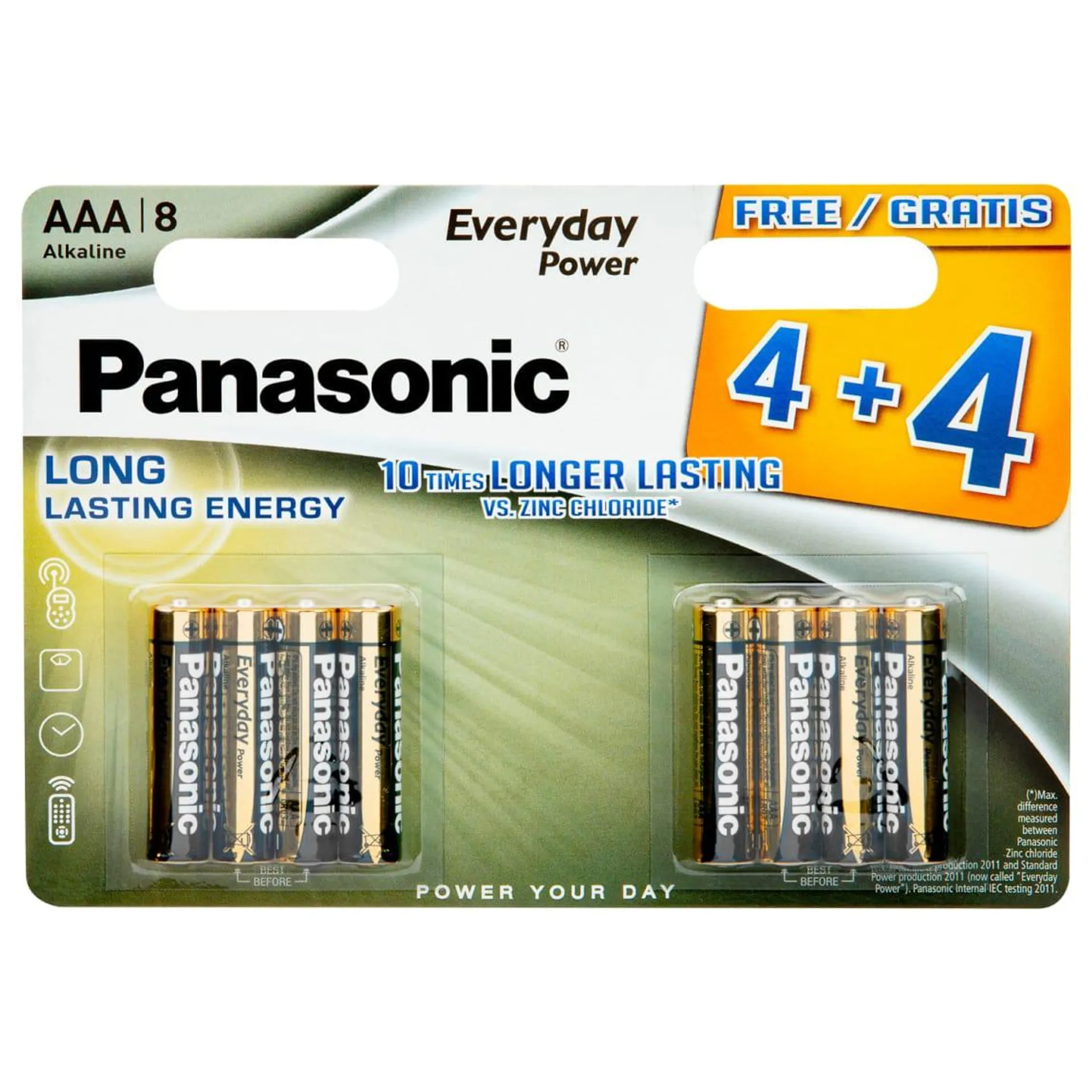 Panasonic Everyday Power Batteries 8pk