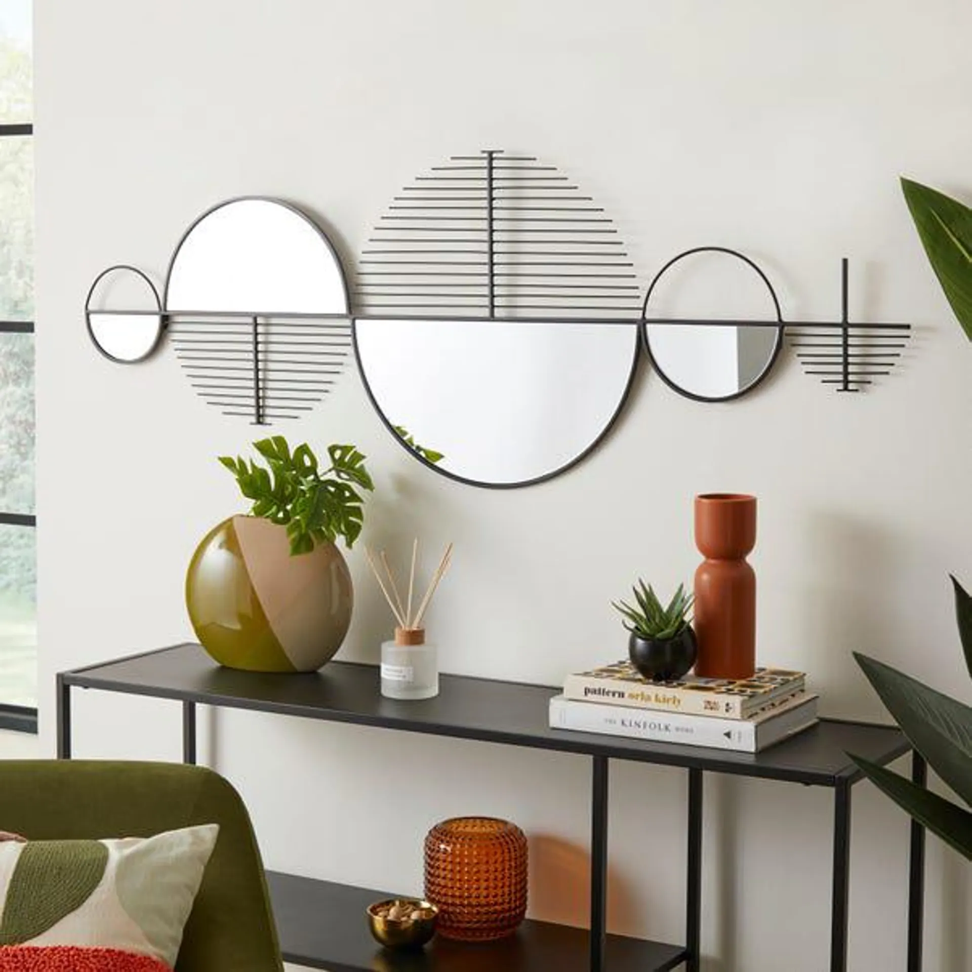 Elements Mirrored Indoor Outdoor Wall Art