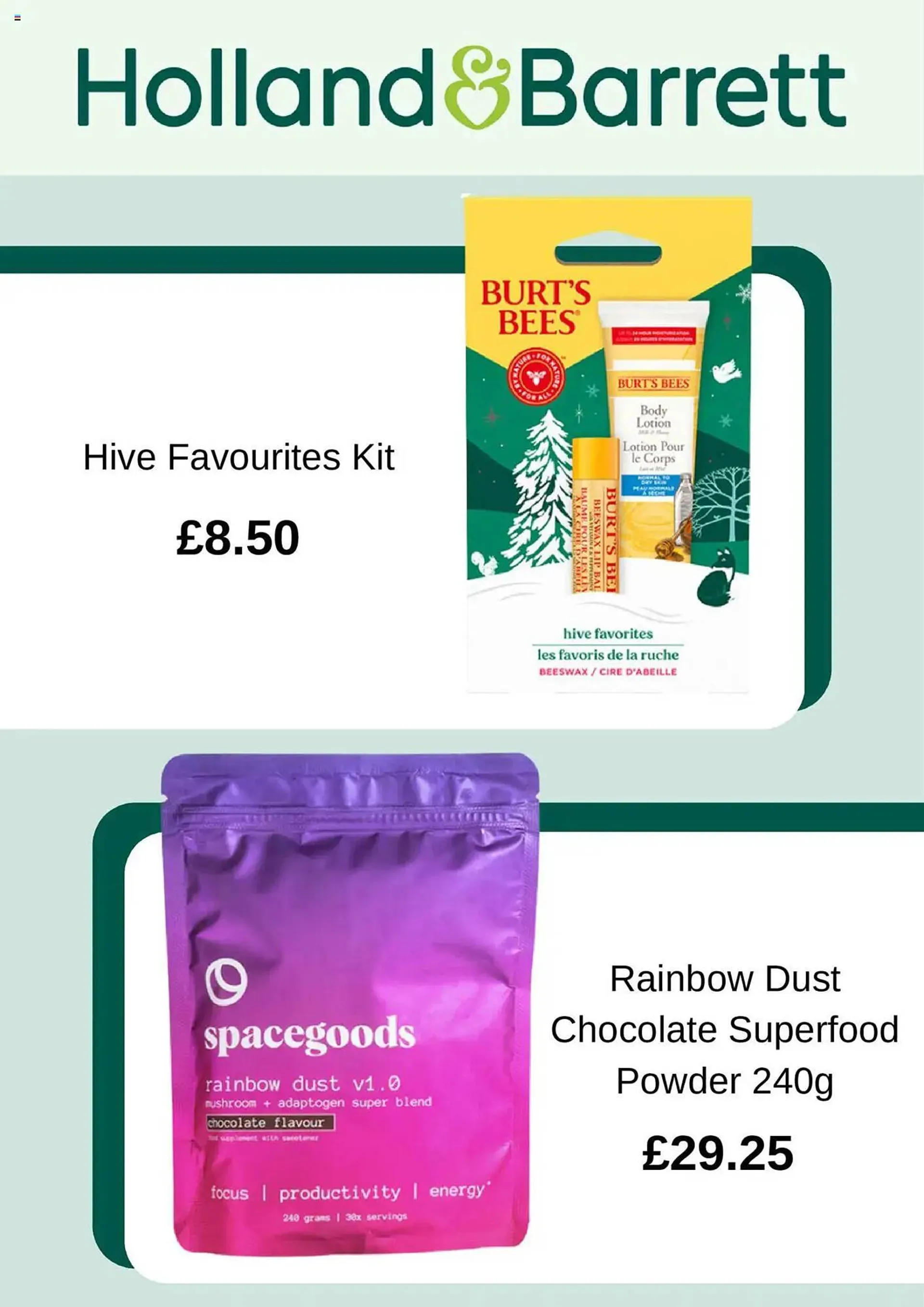 Holland & Barrett leaflet from 18 December to 17 January 2025 - Catalogue Page 3