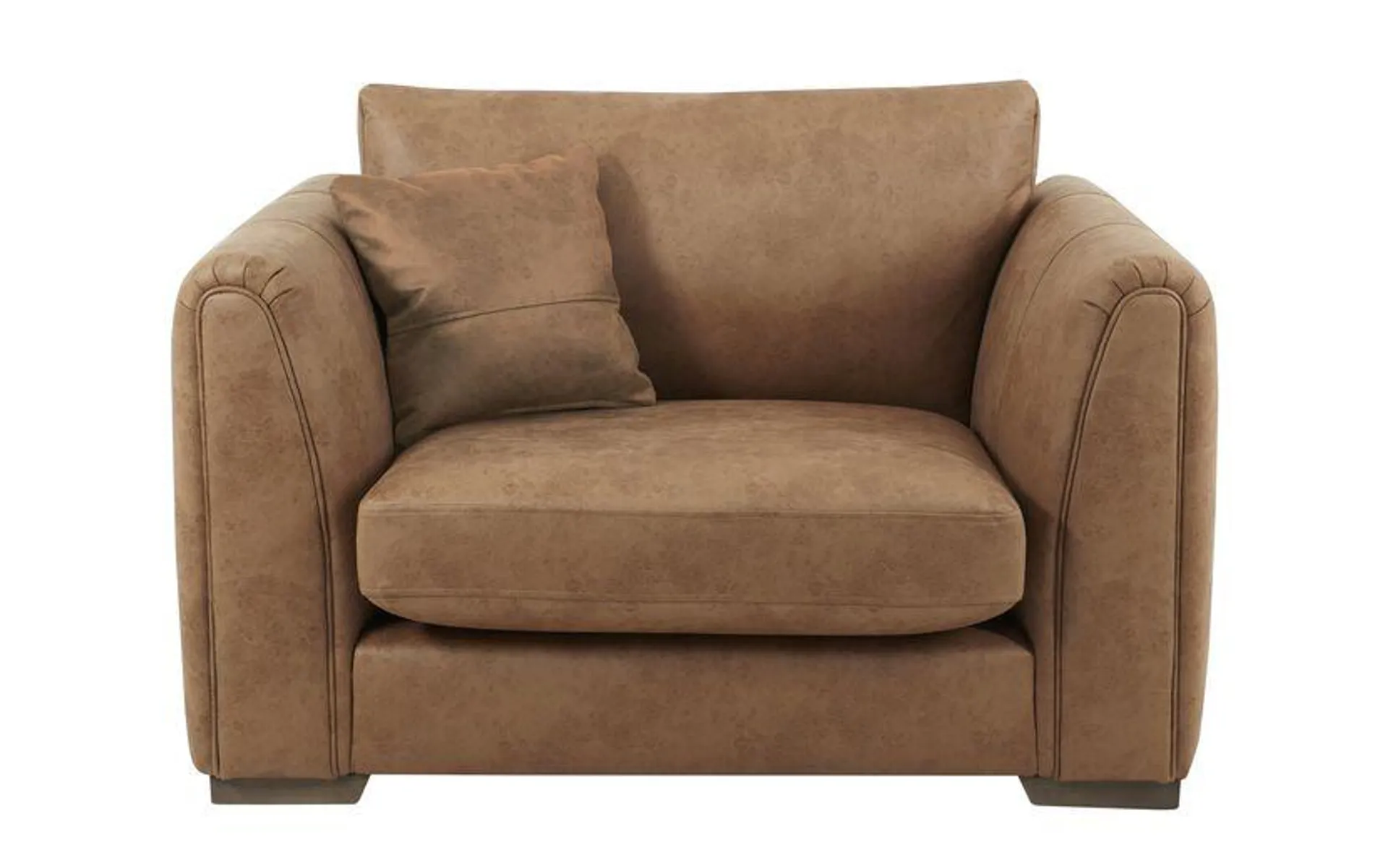 Endurance Xavier Faux Leather Snuggle Chair