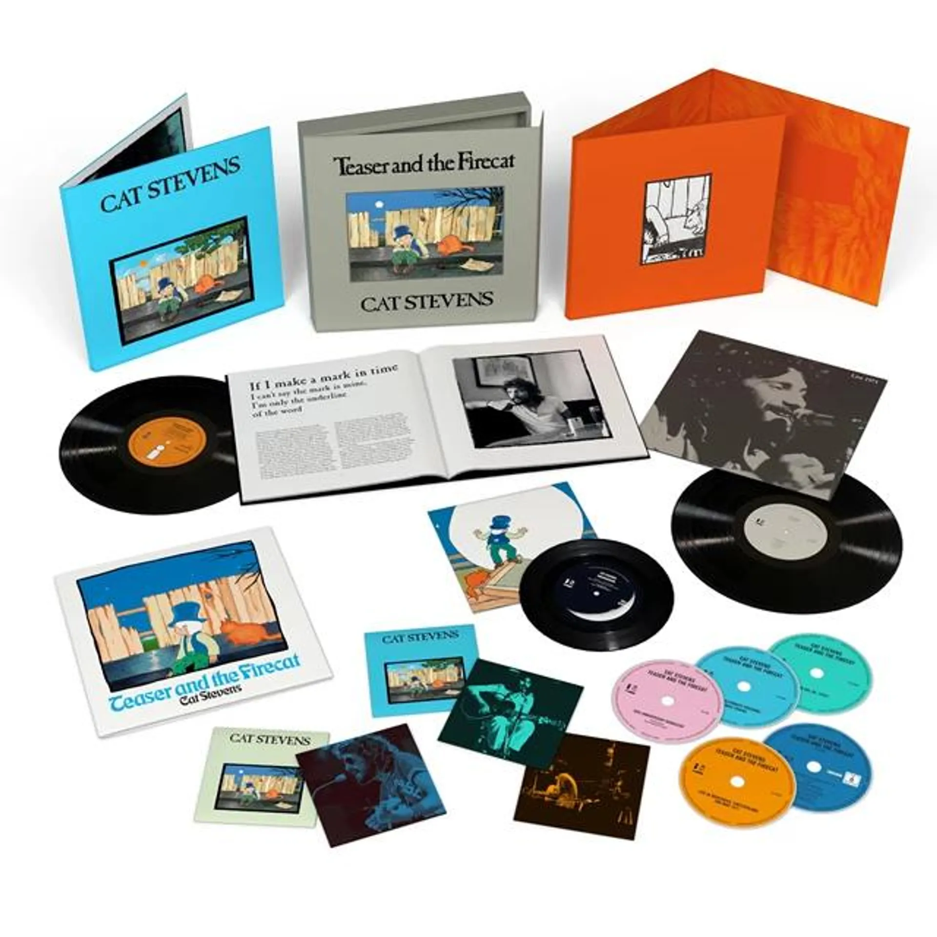 Teaser and the Firecat: 50th Anniversary - Super Deluxe 2LP / 4CD / Blu-ray / 7"