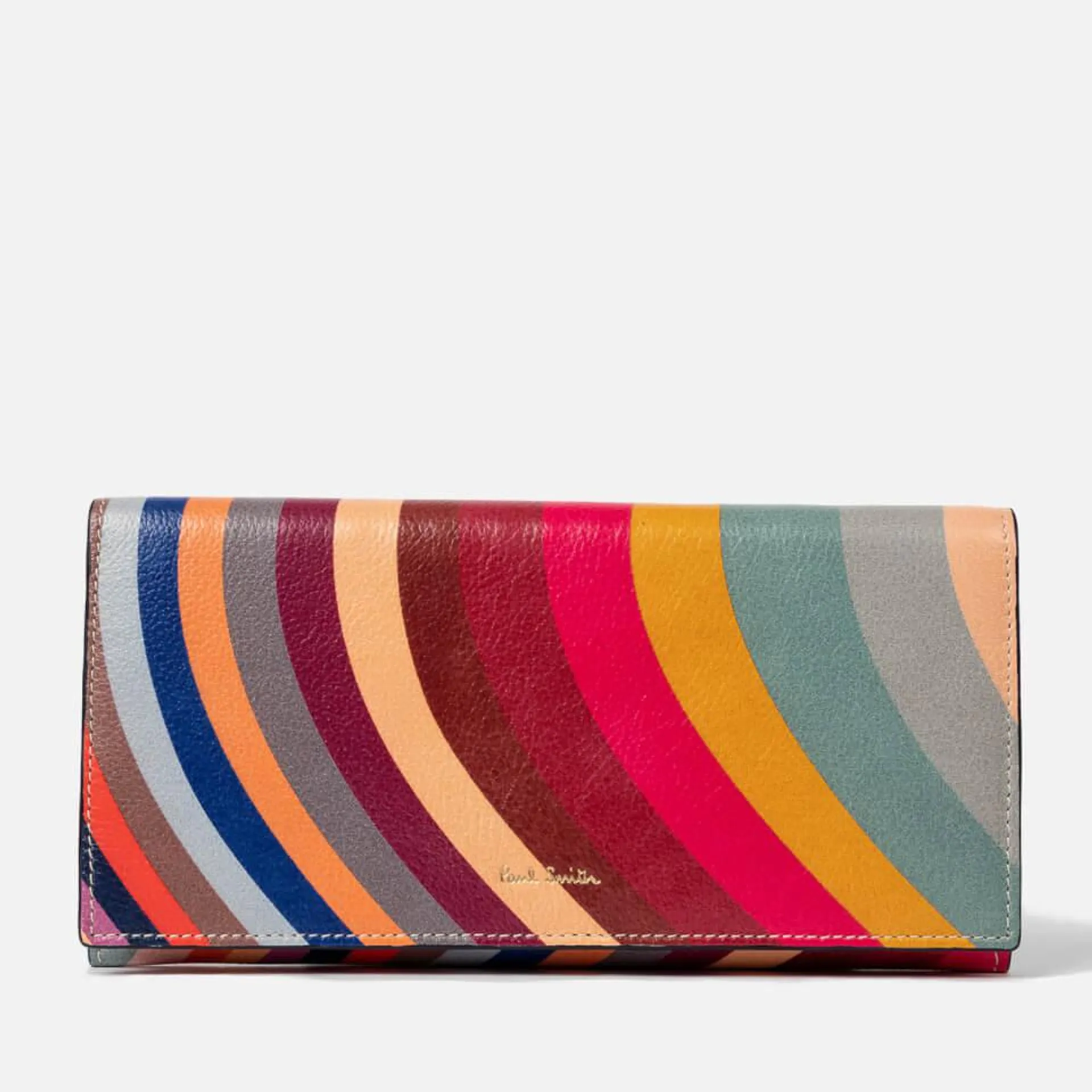 Paul Smith Swirl Printed Leather Wallet