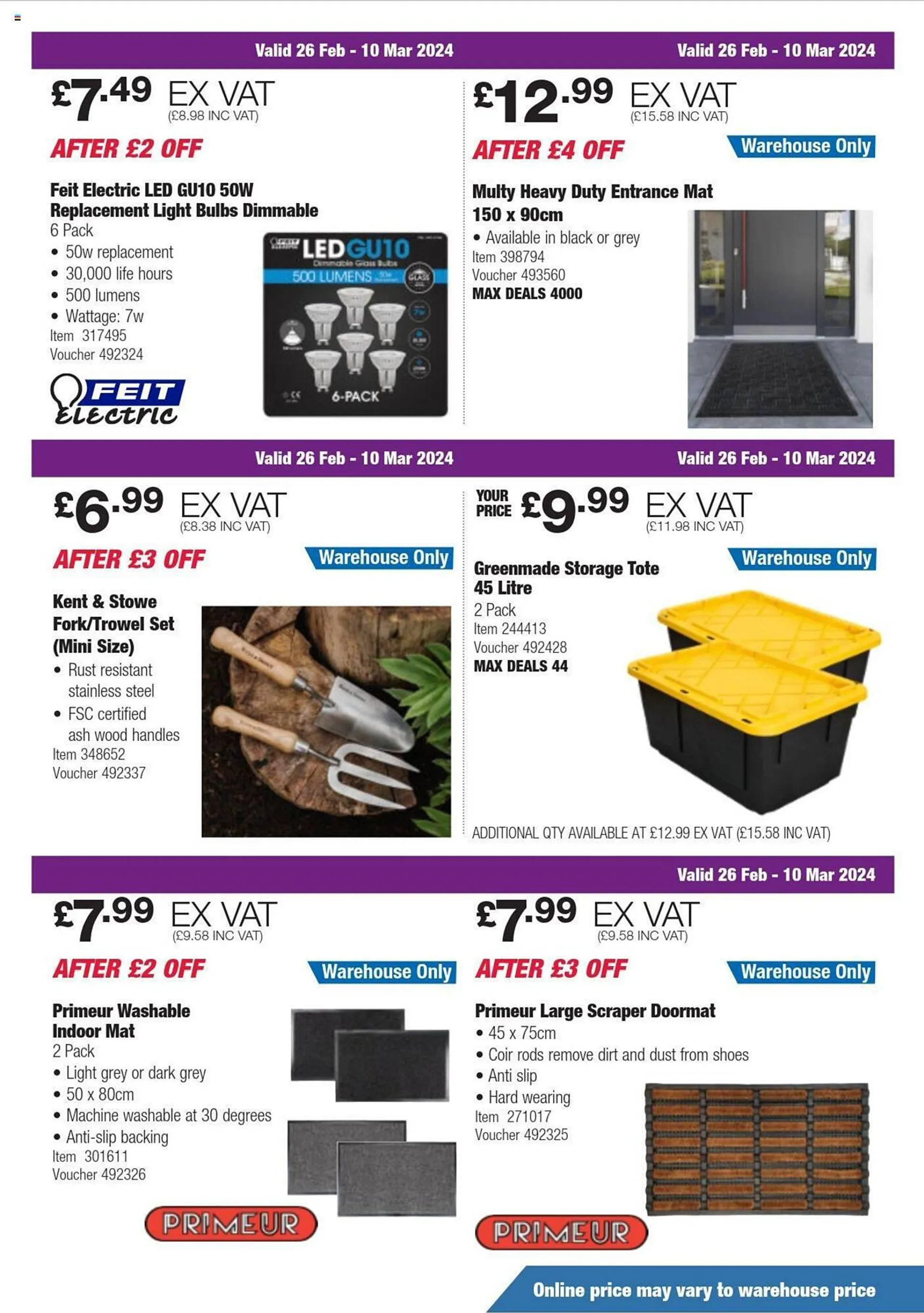 Costco leaflet from 26 February to 10 March 2024 - Catalogue Page 9