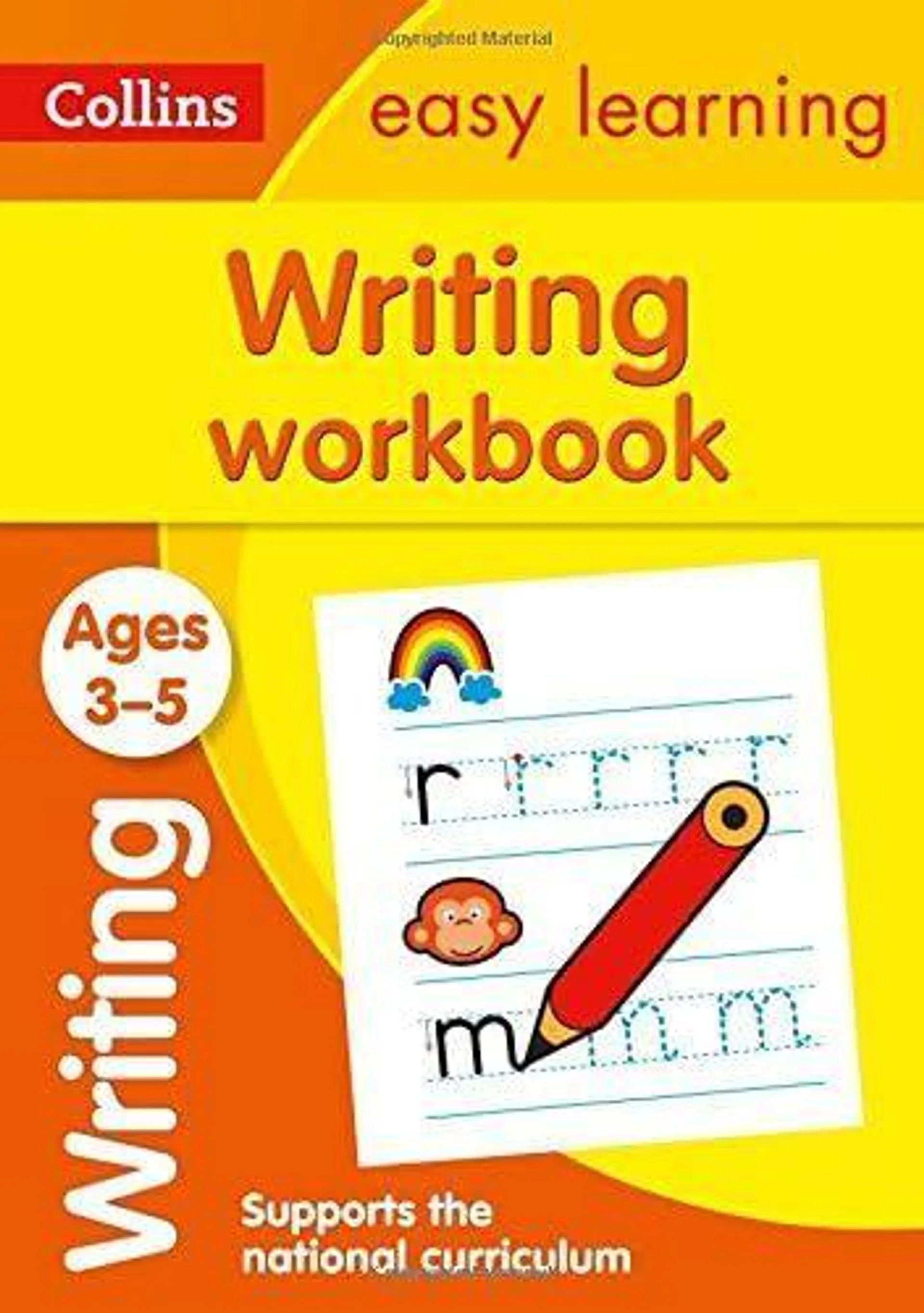 Writing Workbook Ages 3-5 by Collins Easy Learning