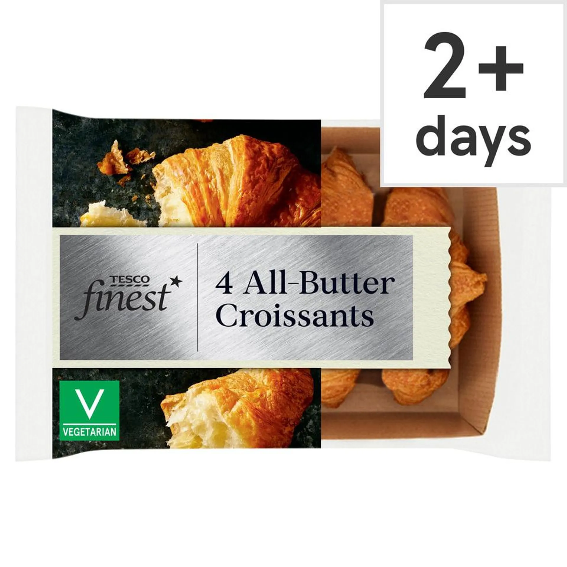 Tesco Finest All Butter Croissants 4 Pack
