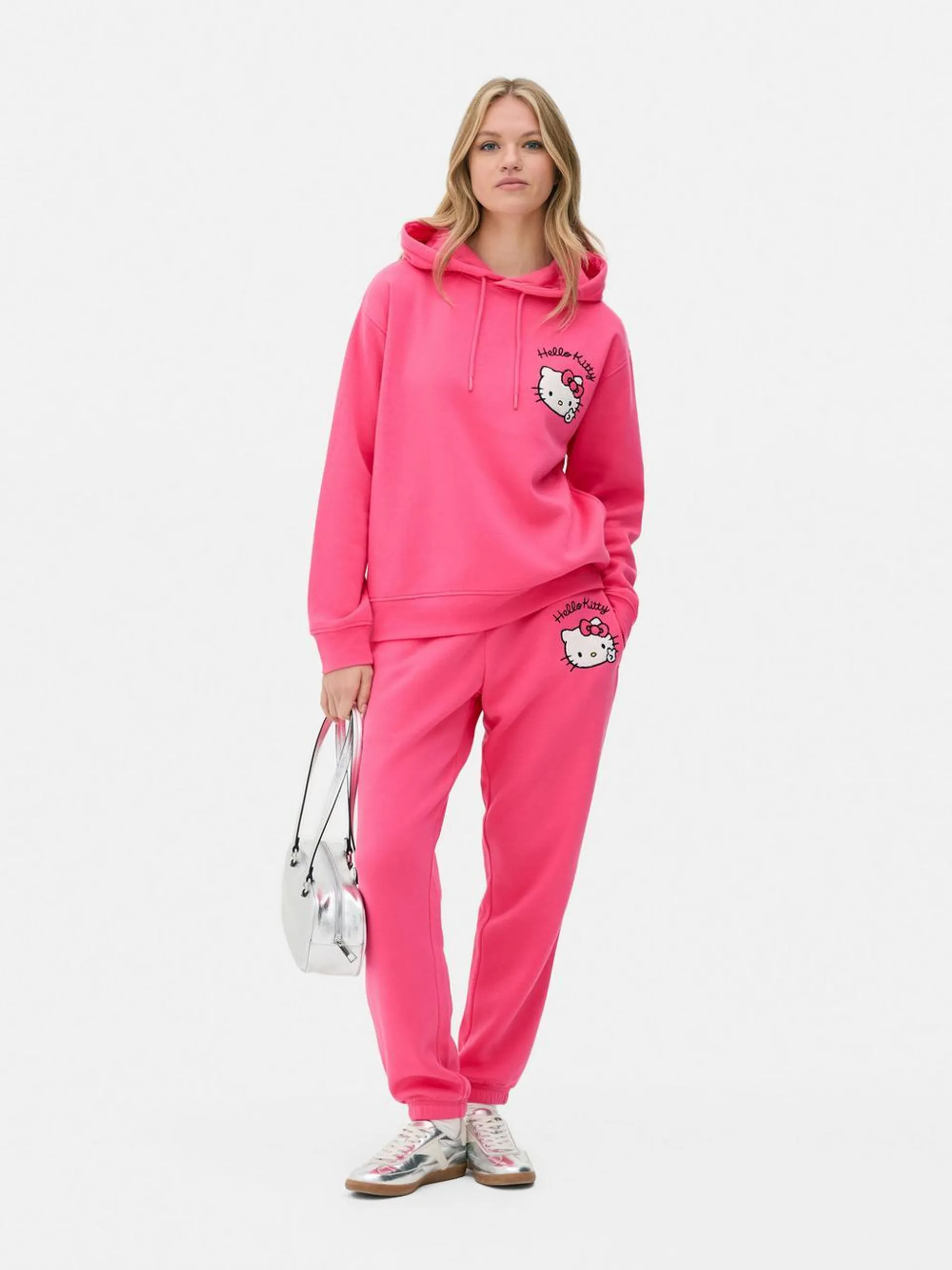 Hello Kitty Co-ord Logo Patch Hoodie