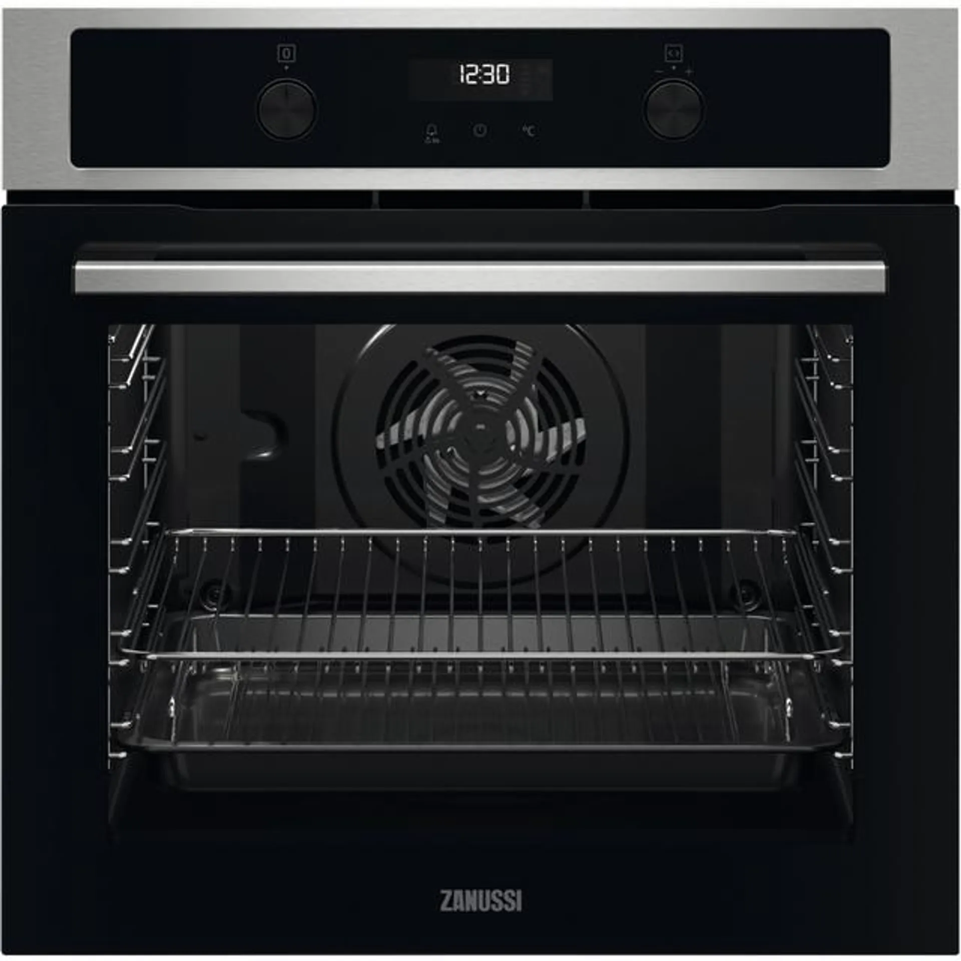 Zanussi ZOPND7X1 Built In Electric Single Oven - Stainless Steel - A+ Rated