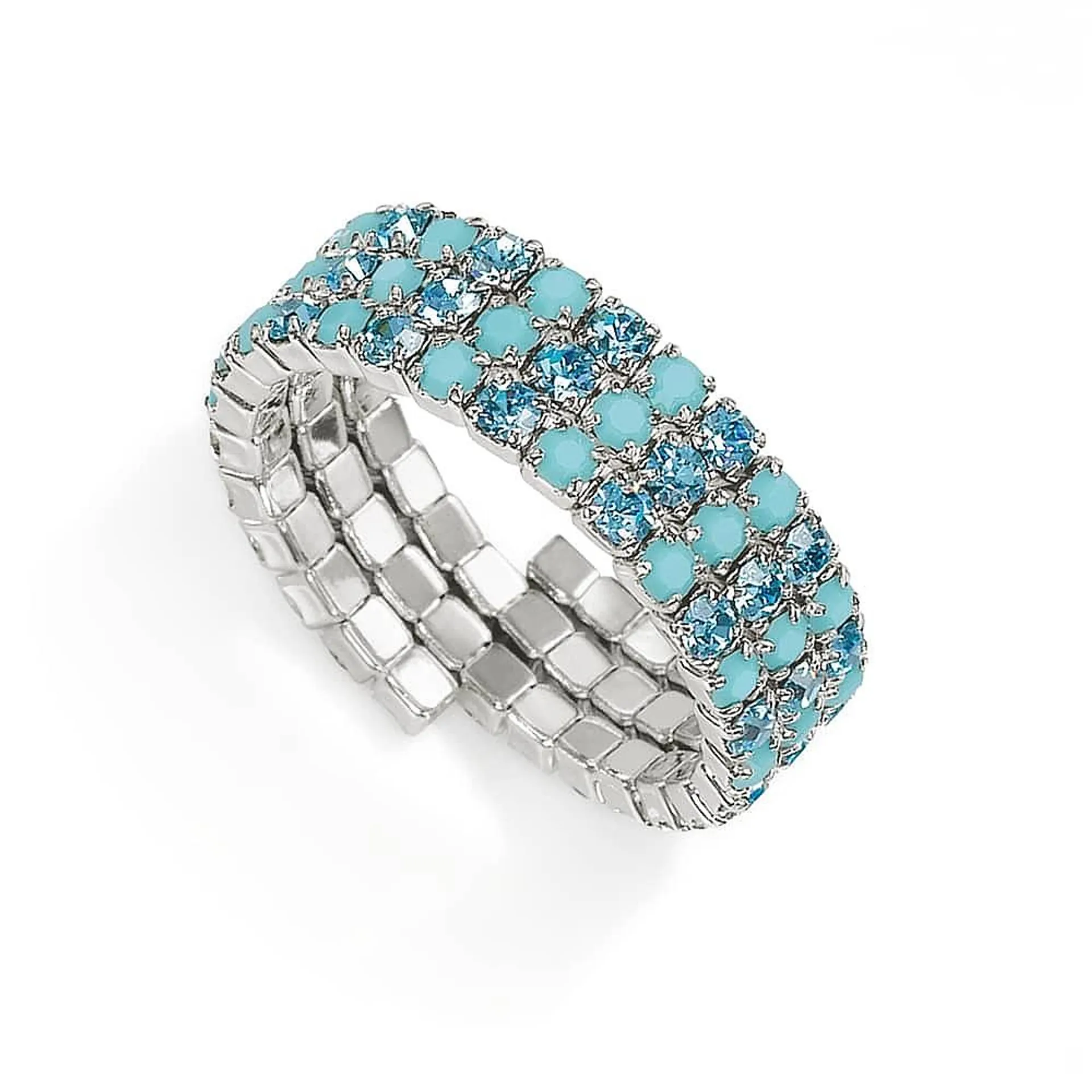 Aqua Awakening Crystal Ring