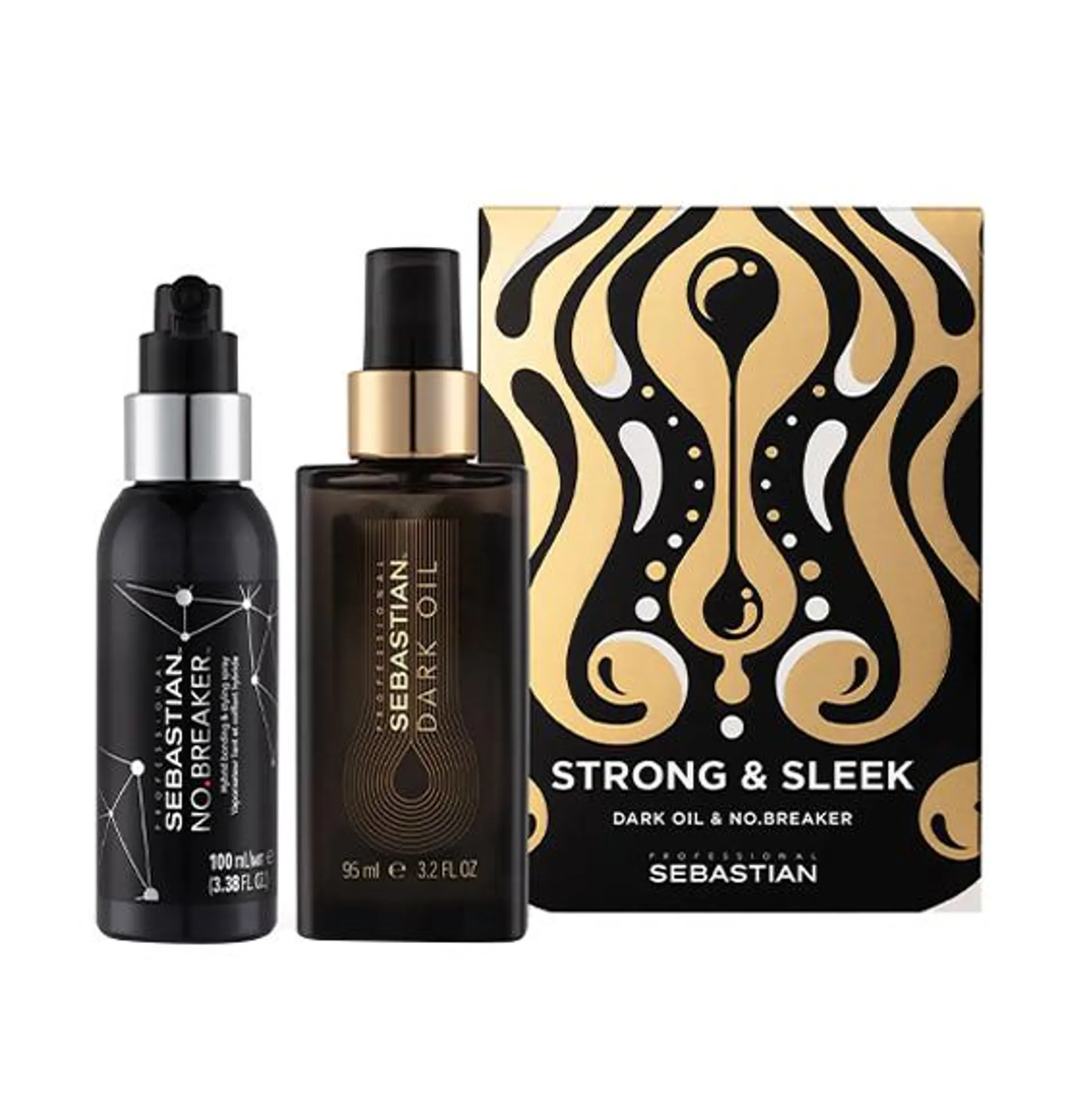 Sebastian Dark Oil & No.Breaker Strong & Sleek Hair Gift Set